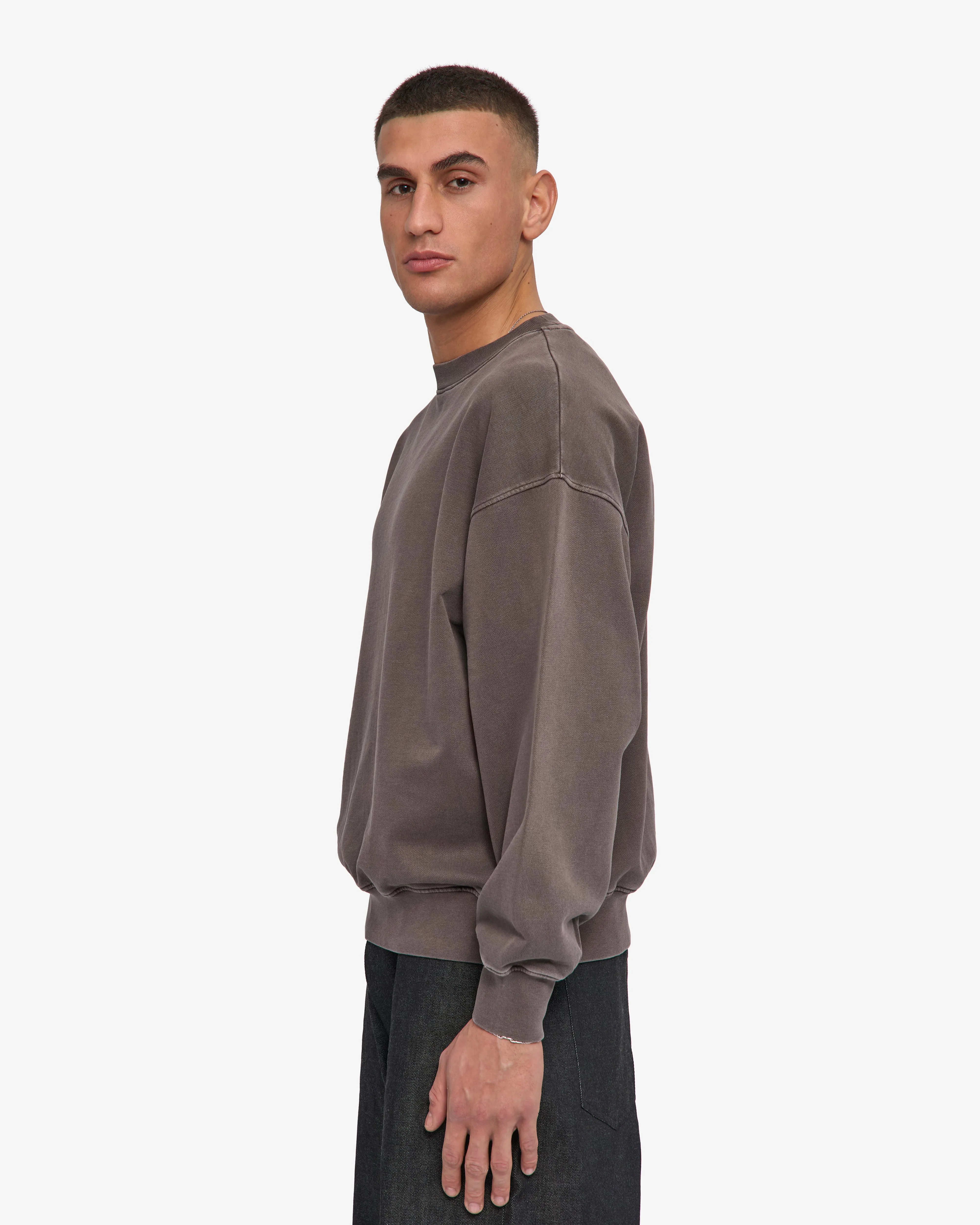 Organic Oversized Crew - Faded Mud sold by Colorful Standard product image thumbnail 3