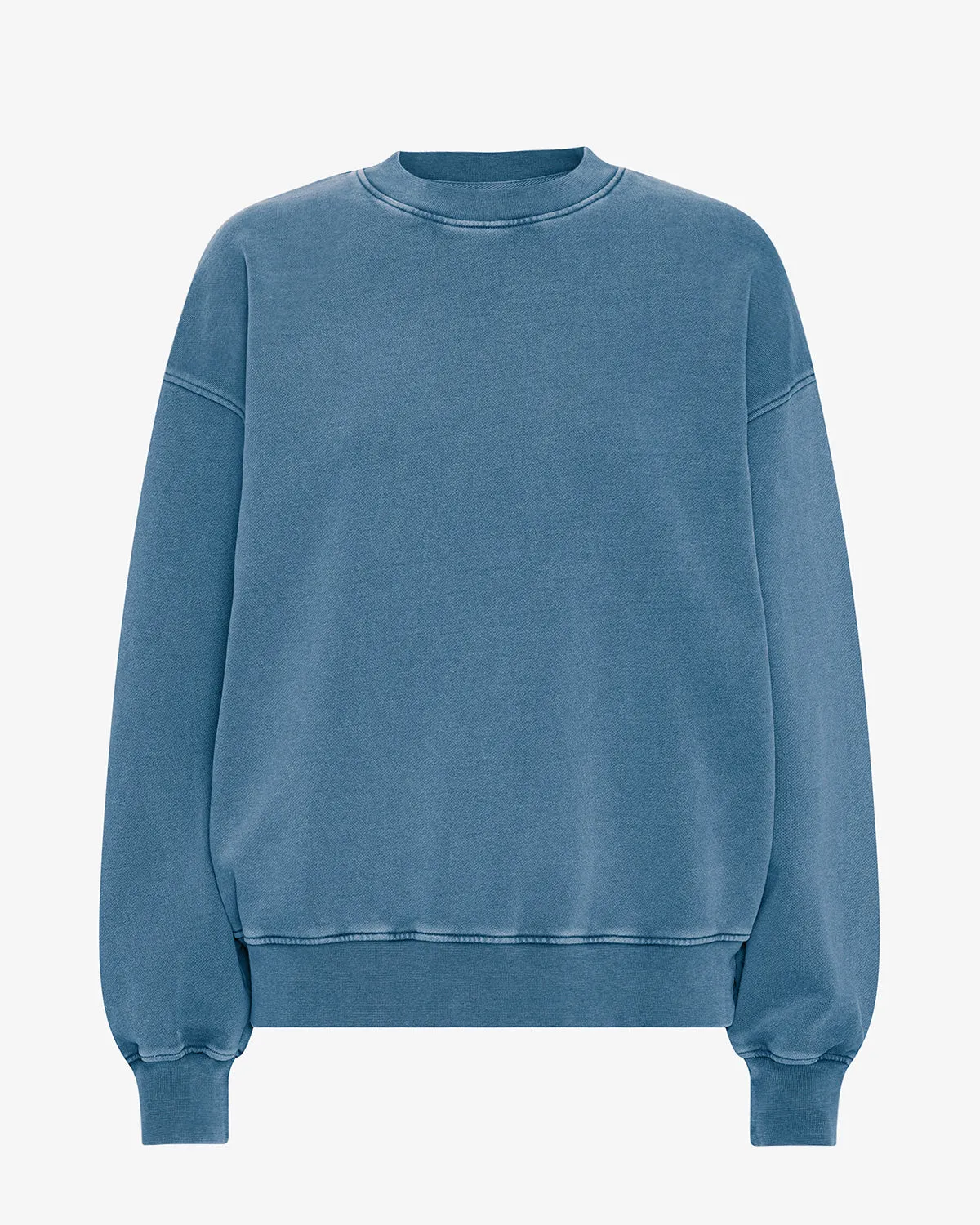 Organic Oversized Crew - Faded Indigo sold by Colorful Standard