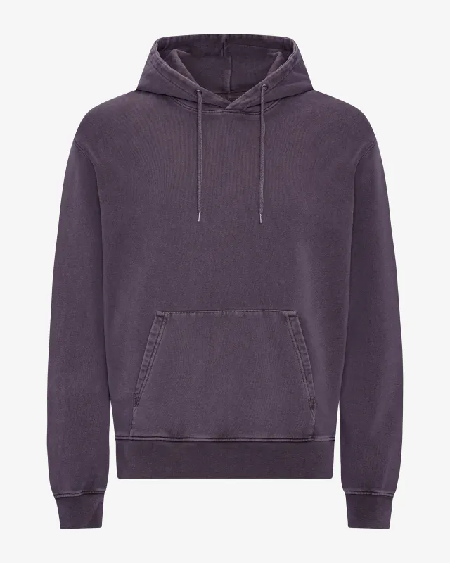 Classic Organic Hood - Faded Grape made by Colorful Standard