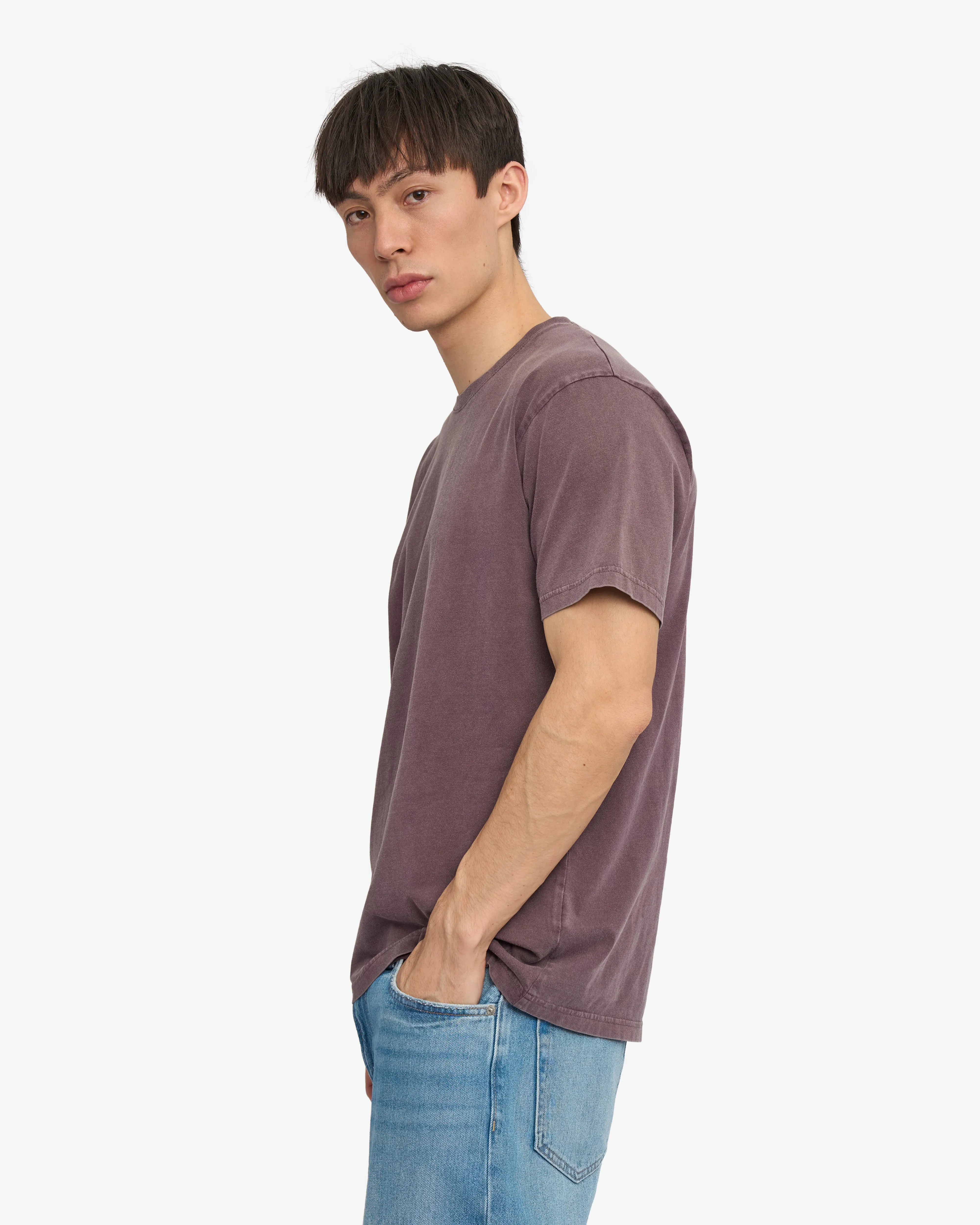 Classic Organic Tee - Faded Grape sold by Colorful Standard product image thumbnail 3