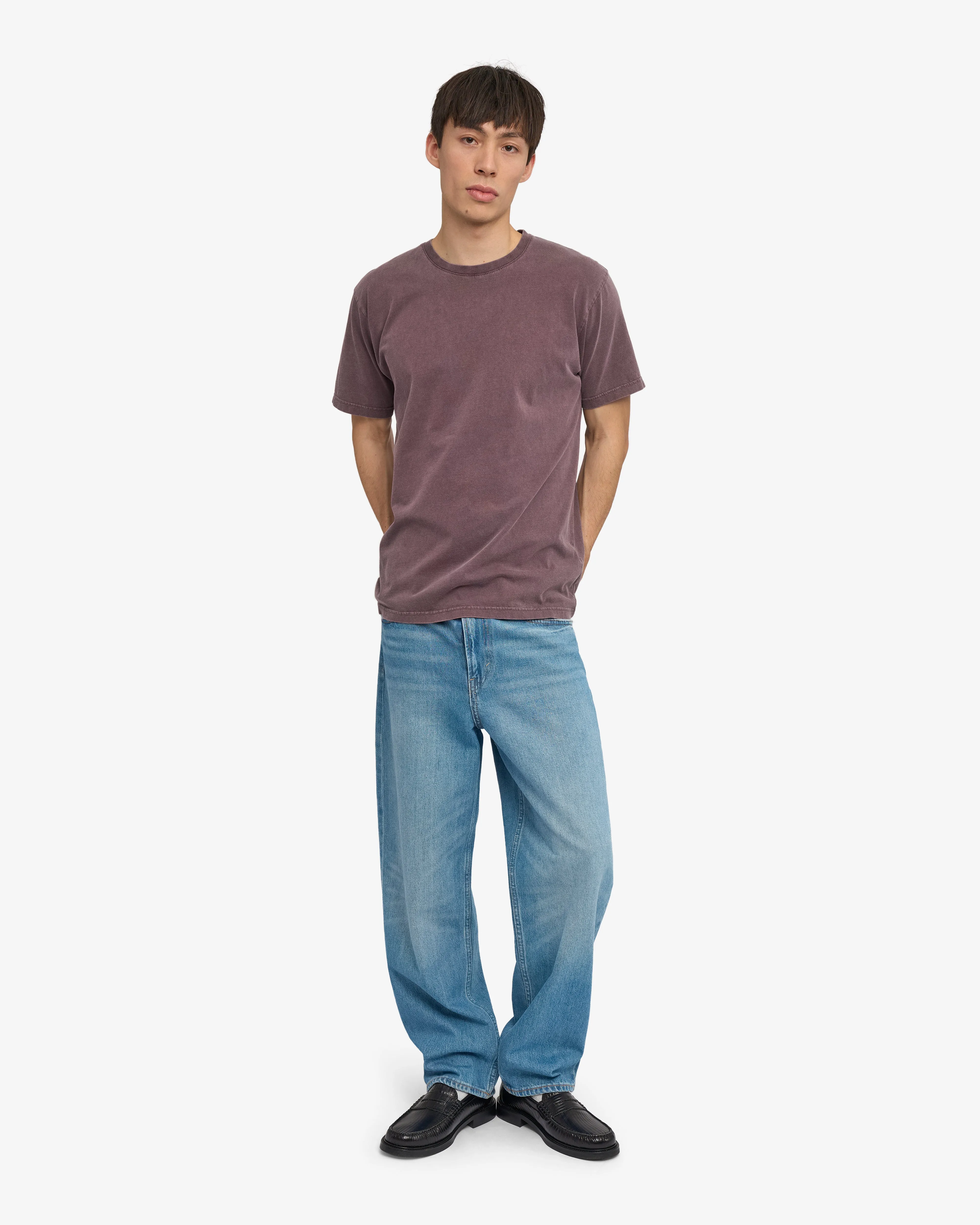 Classic Organic Tee - Faded Grape sold by Colorful Standard product image thumbnail 5