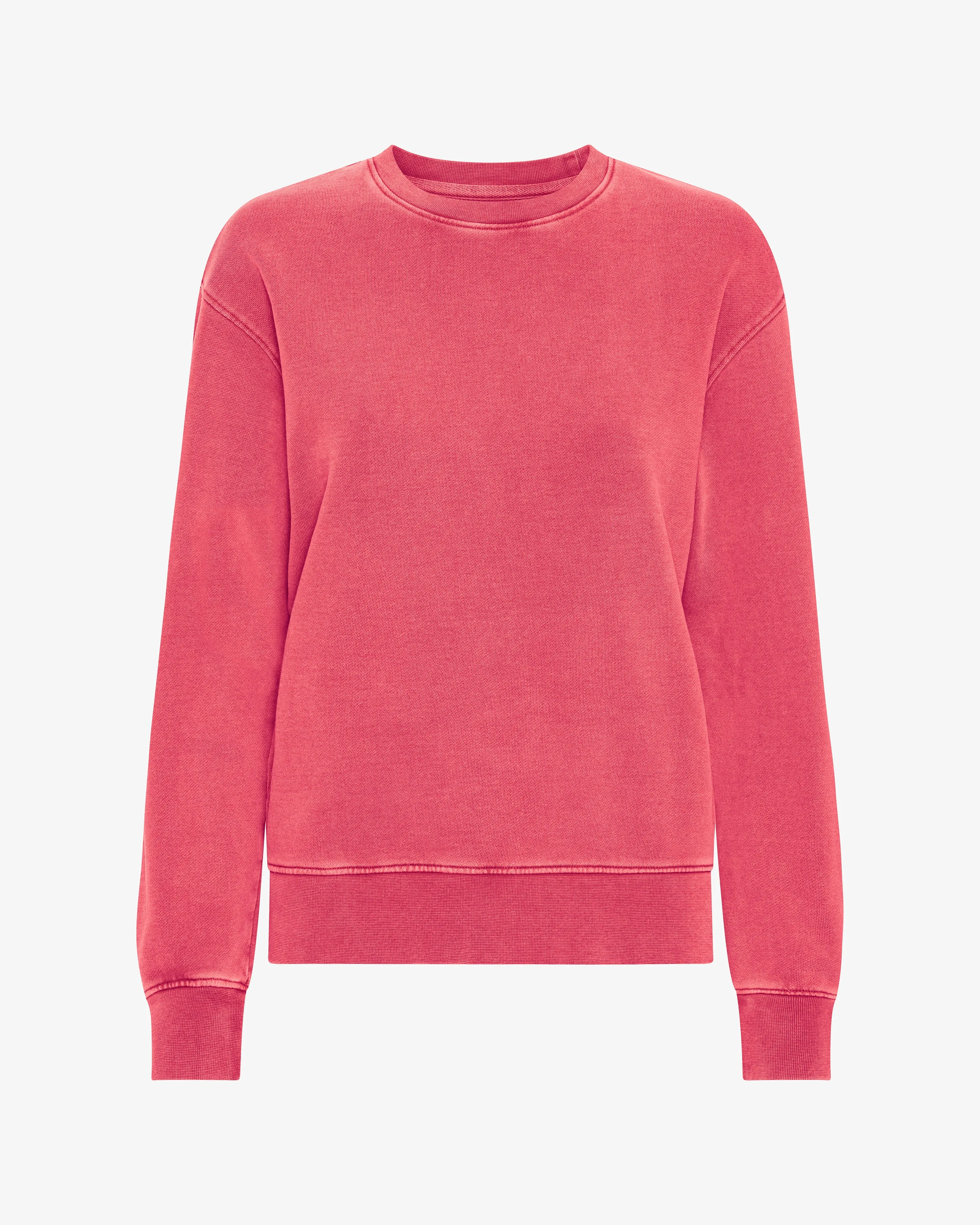 Women Classic Organic Crew - Faded Red sold by Colorful Standard
