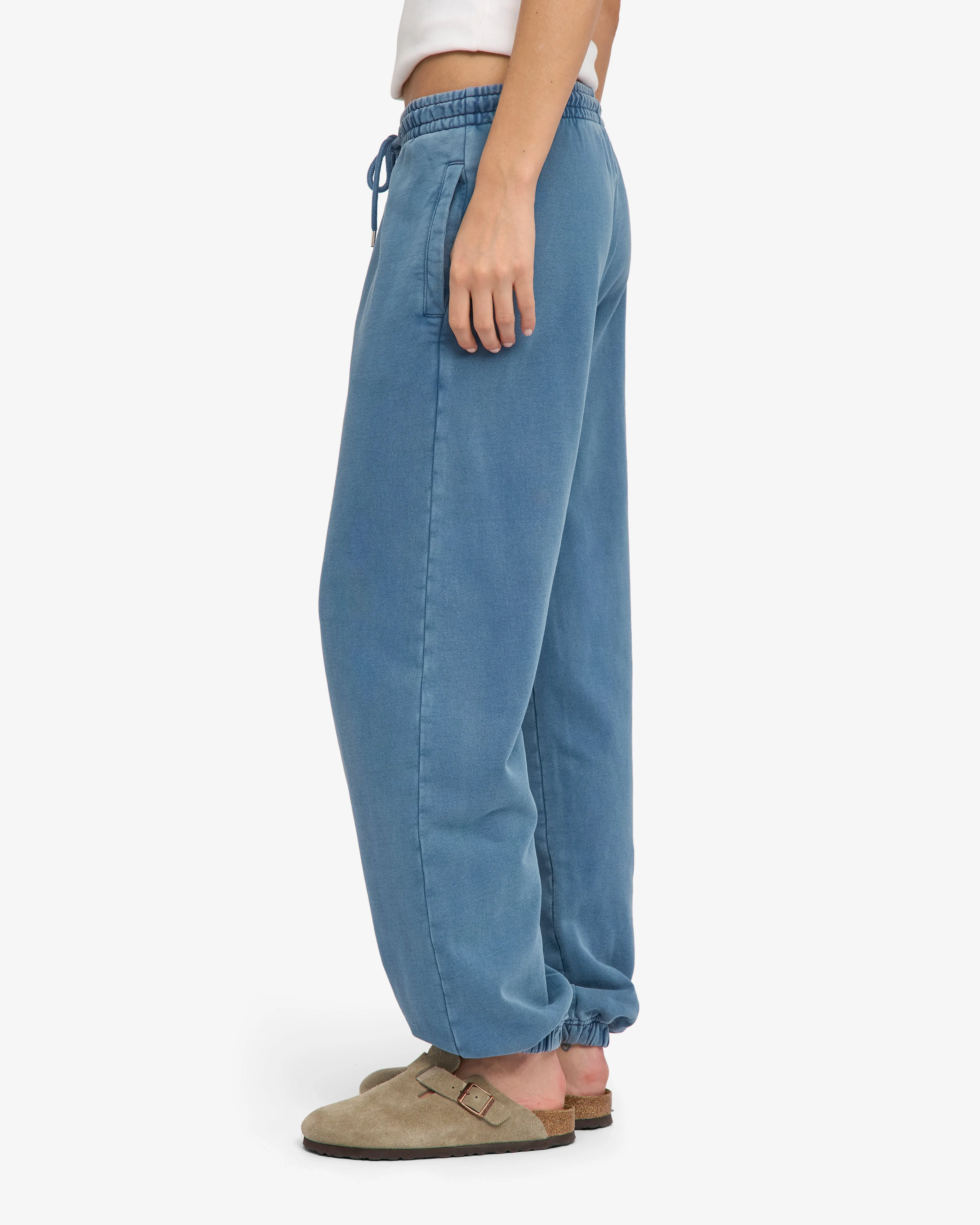 Organic Relaxed Sweatpants - Faded Indigo sold by Colorful Standard product image thumbnail 4