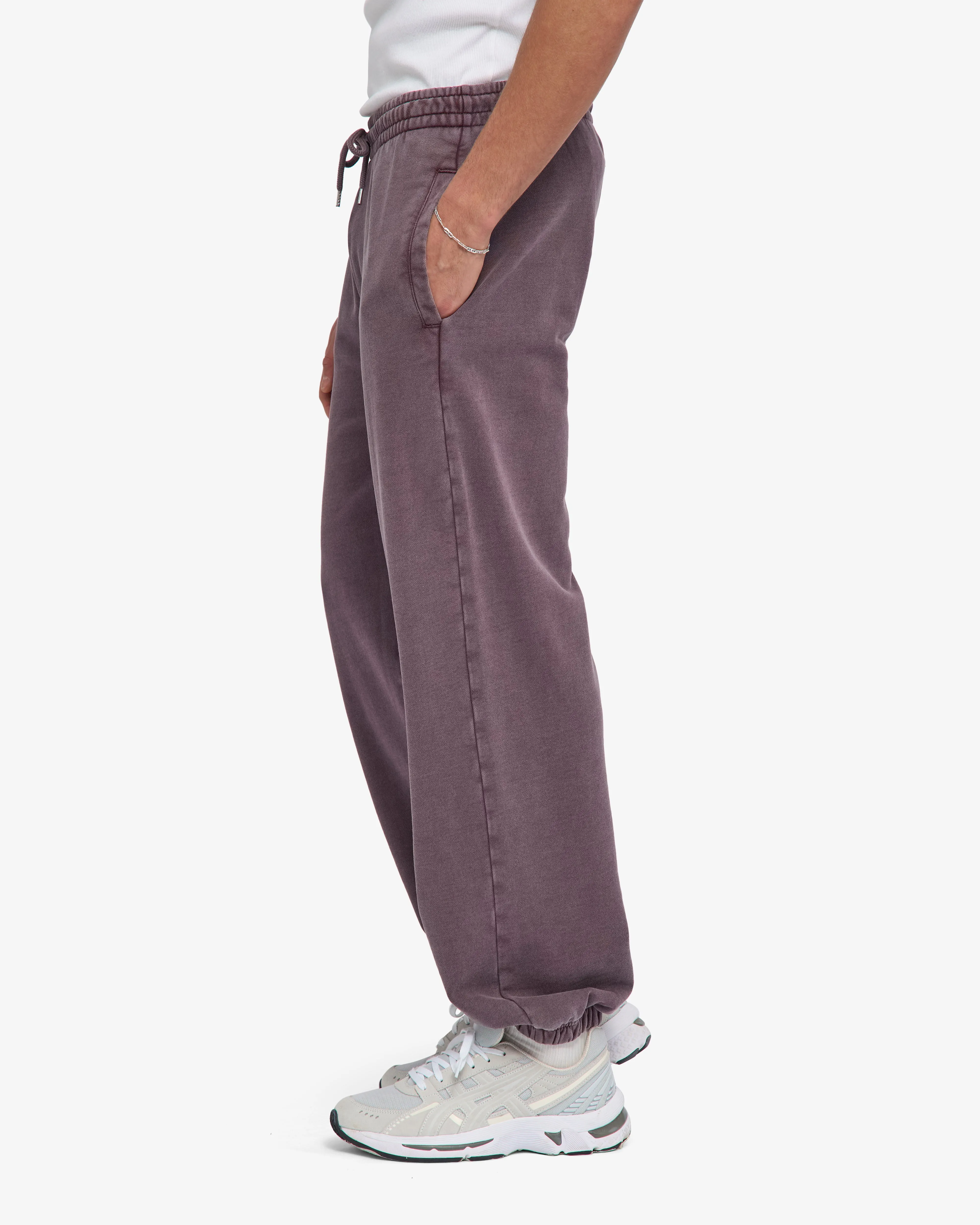 Organic Relaxed Sweatpants - Faded Grape sold by Colorful Standard product image thumbnail 4