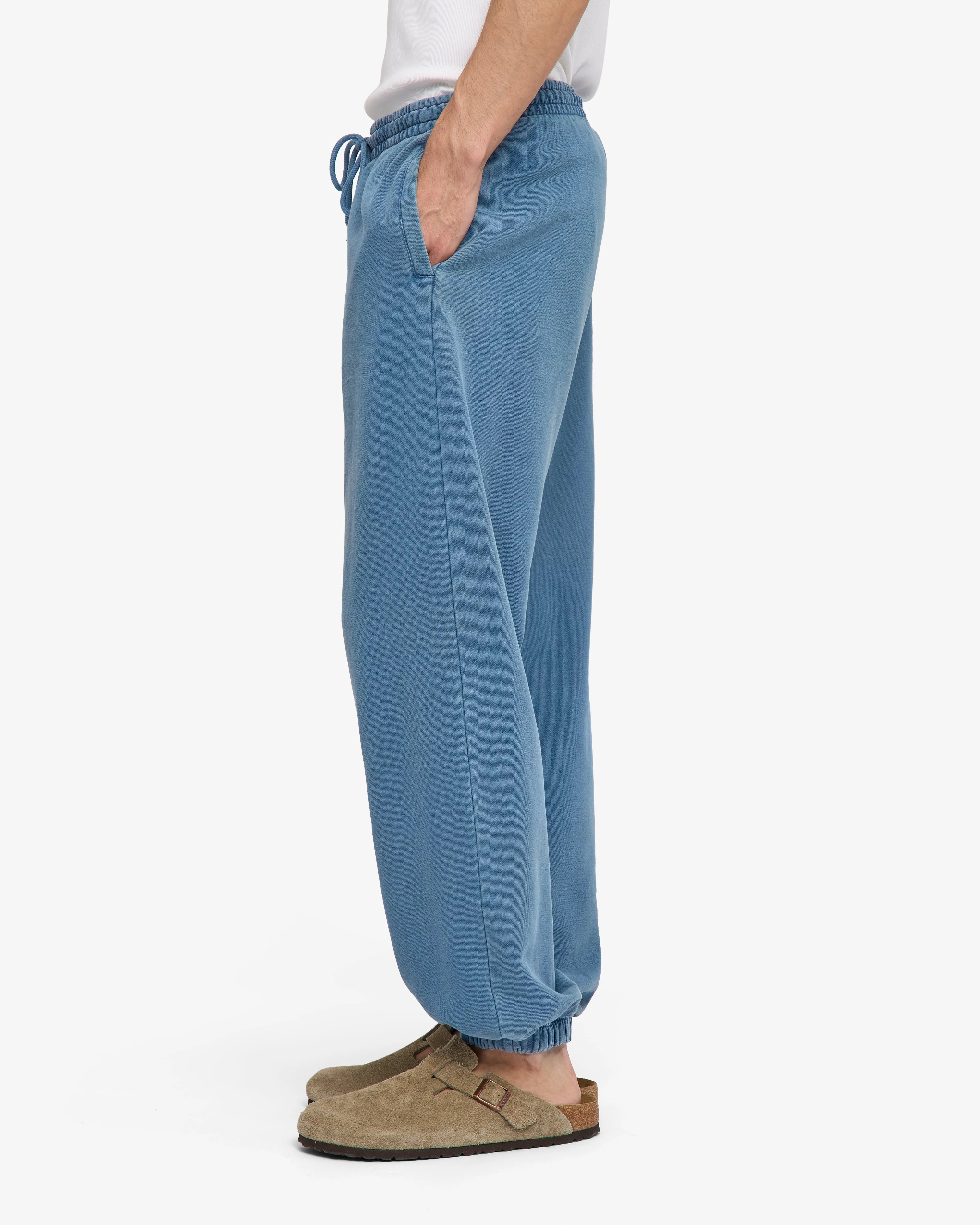 Organic Relaxed Sweatpants - Faded Indigo sold by Colorful Standard product image thumbnail 4