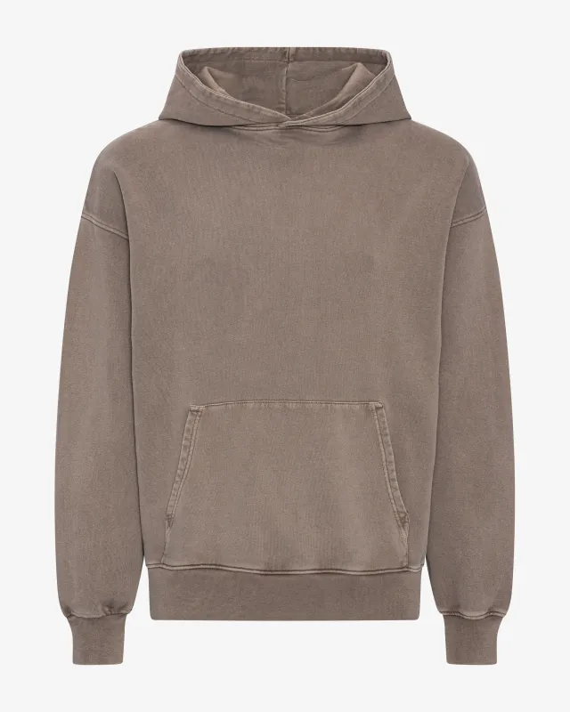 Organic Oversized Hood - Faded Khaki made by Colorful Standard