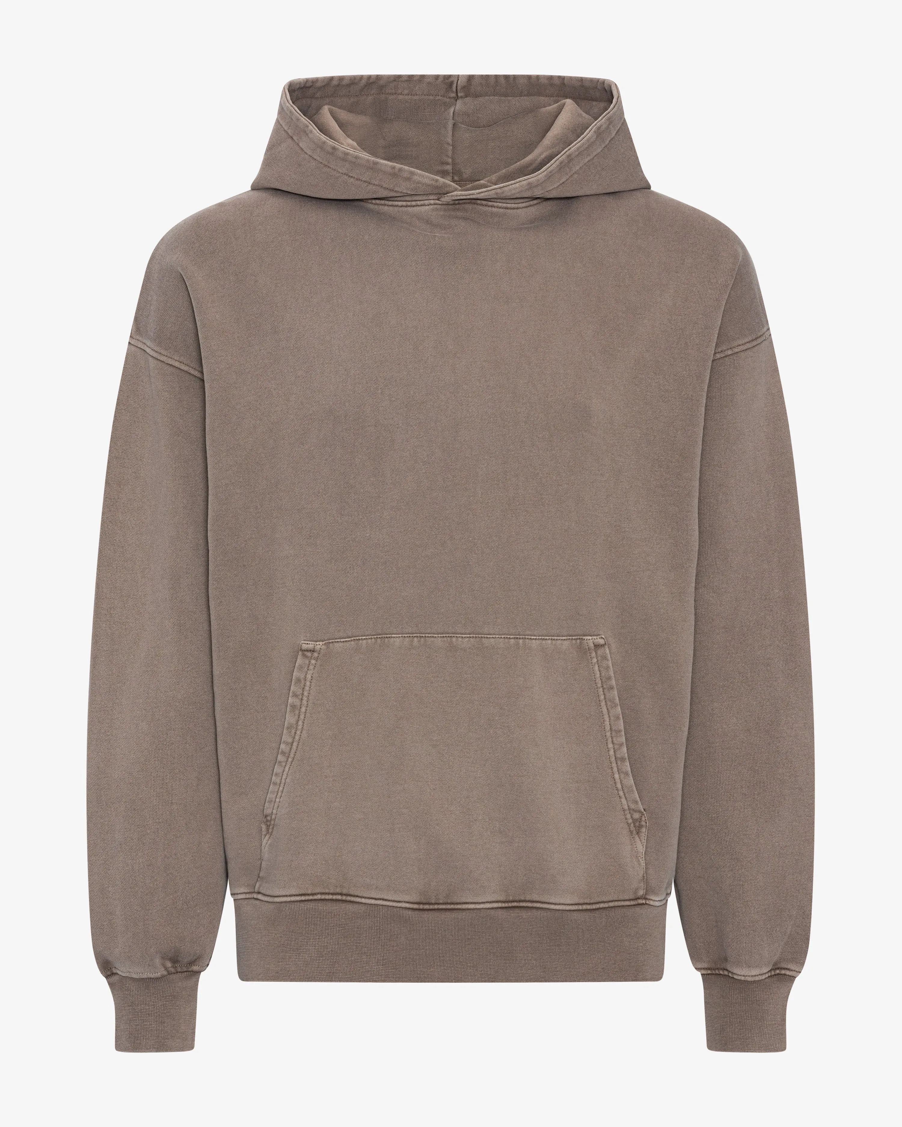 Organic Oversized Hood - Faded Khaki sold by Colorful Standard