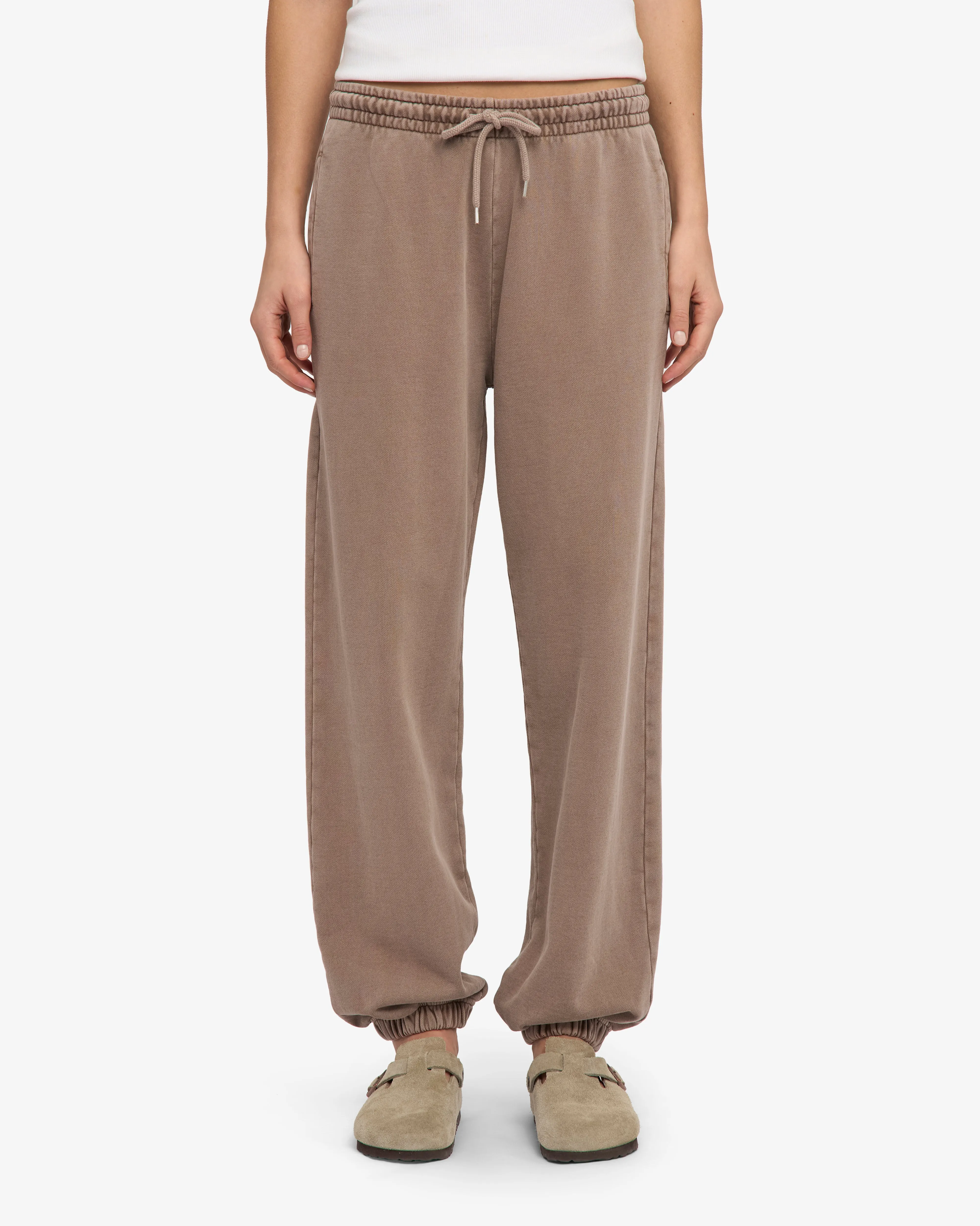 Organic Relaxed Sweatpants - Faded Khaki sold by Colorful Standard product image thumbnail 3