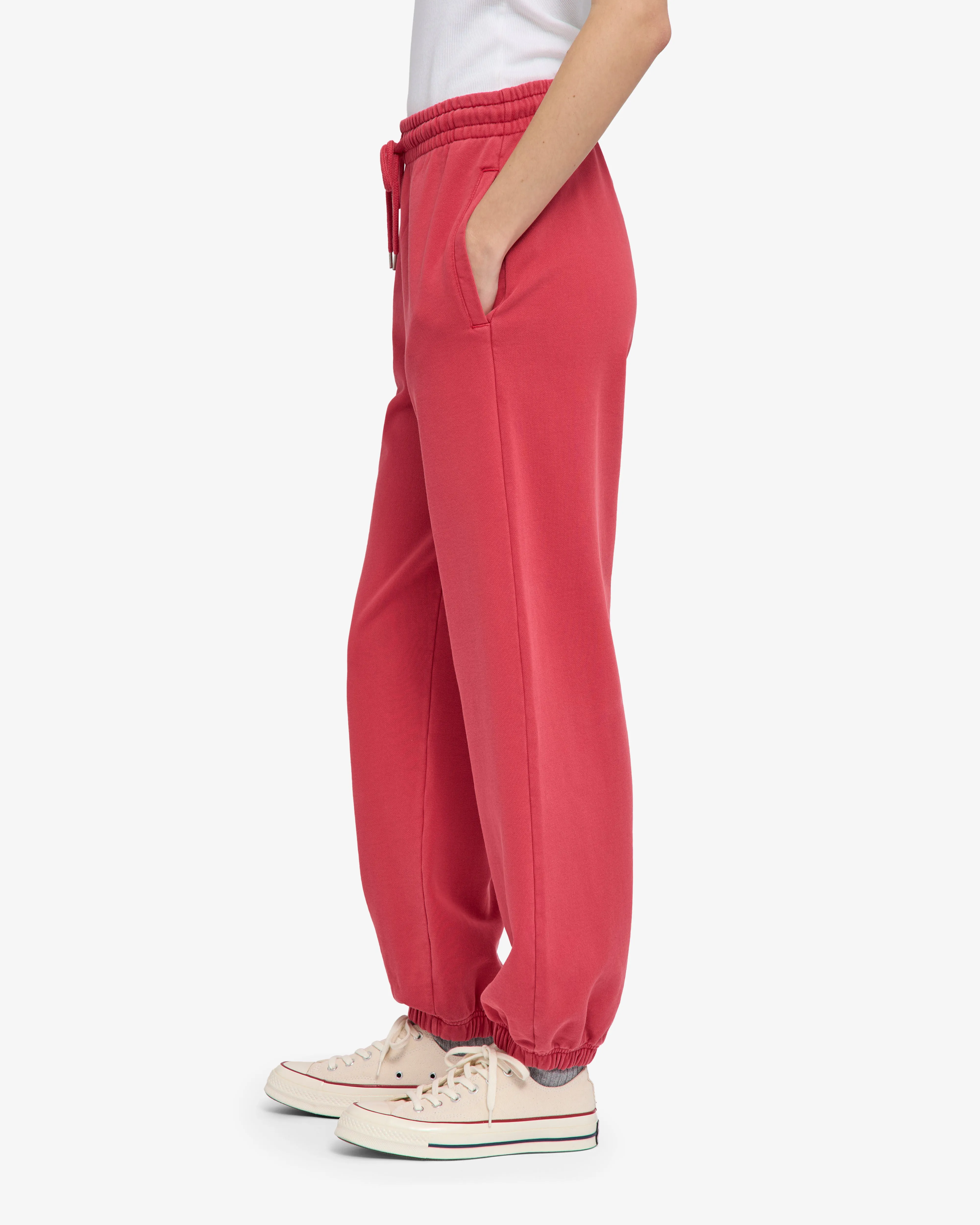 Organic Relaxed Sweatpants - Faded Red sold by Colorful Standard product image thumbnail 4