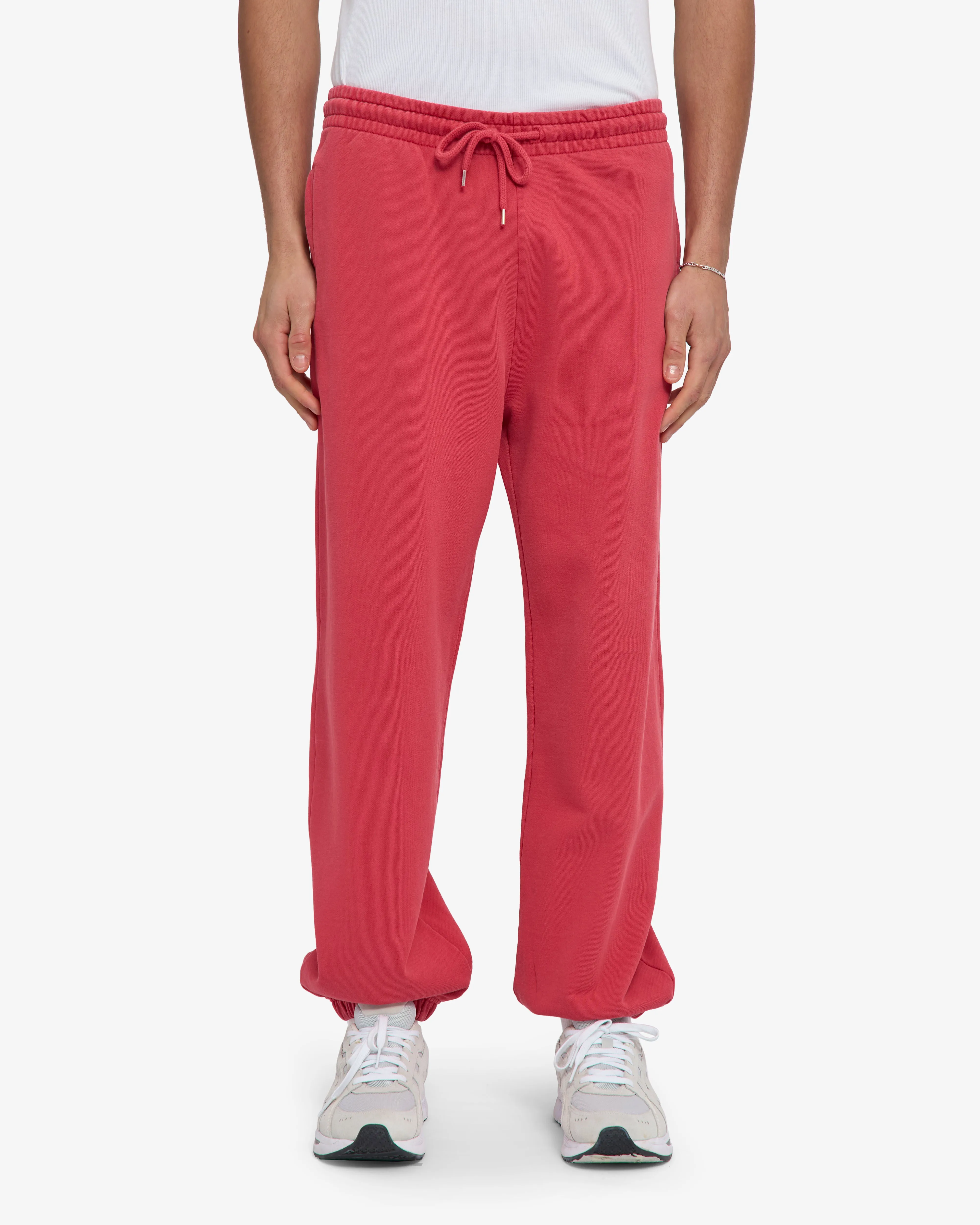 Organic Relaxed Sweatpants - Faded Red sold by Colorful Standard product image thumbnail 3