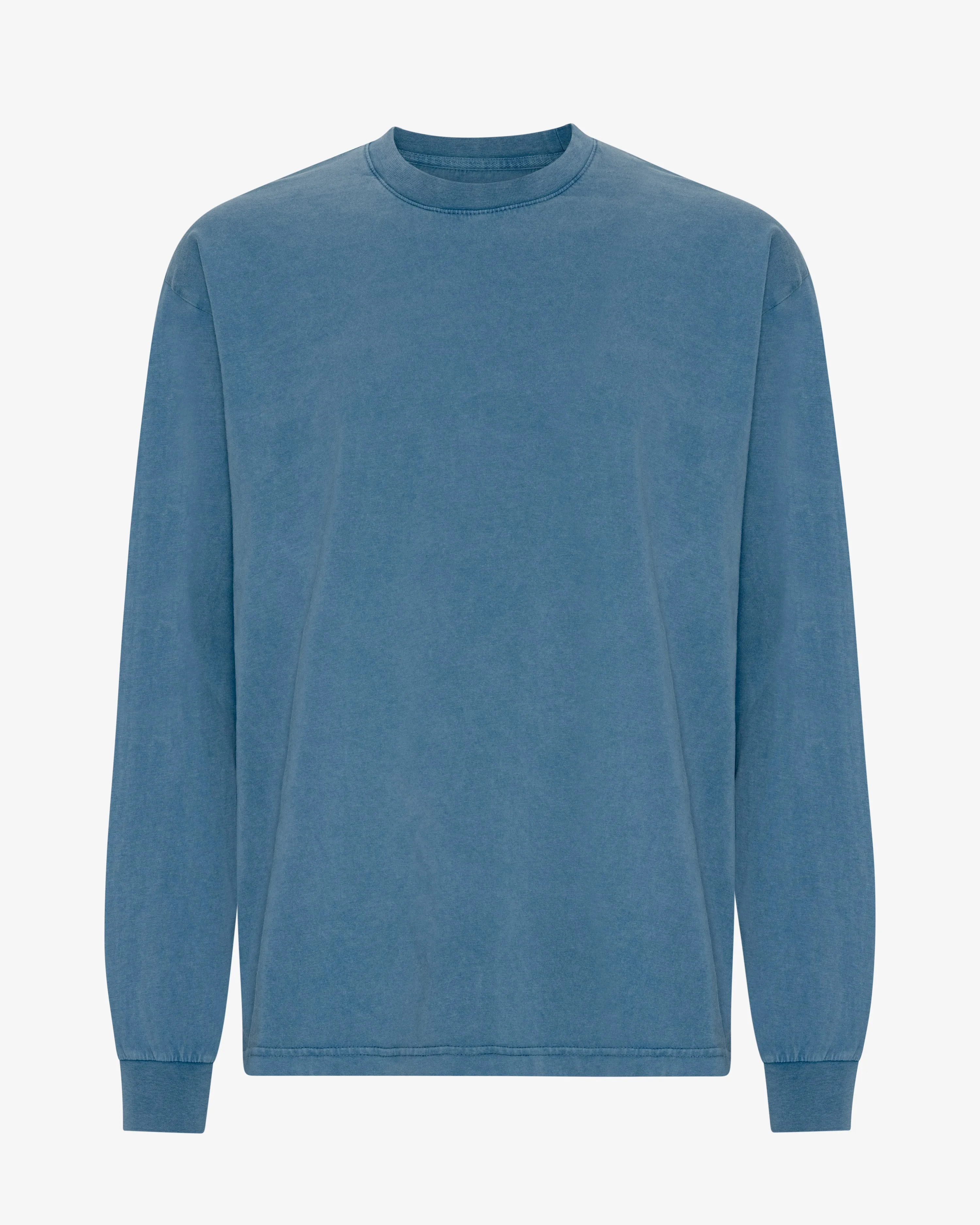 Oversized Organic LS T-Shirt - Faded Indigo sold by Colorful Standard