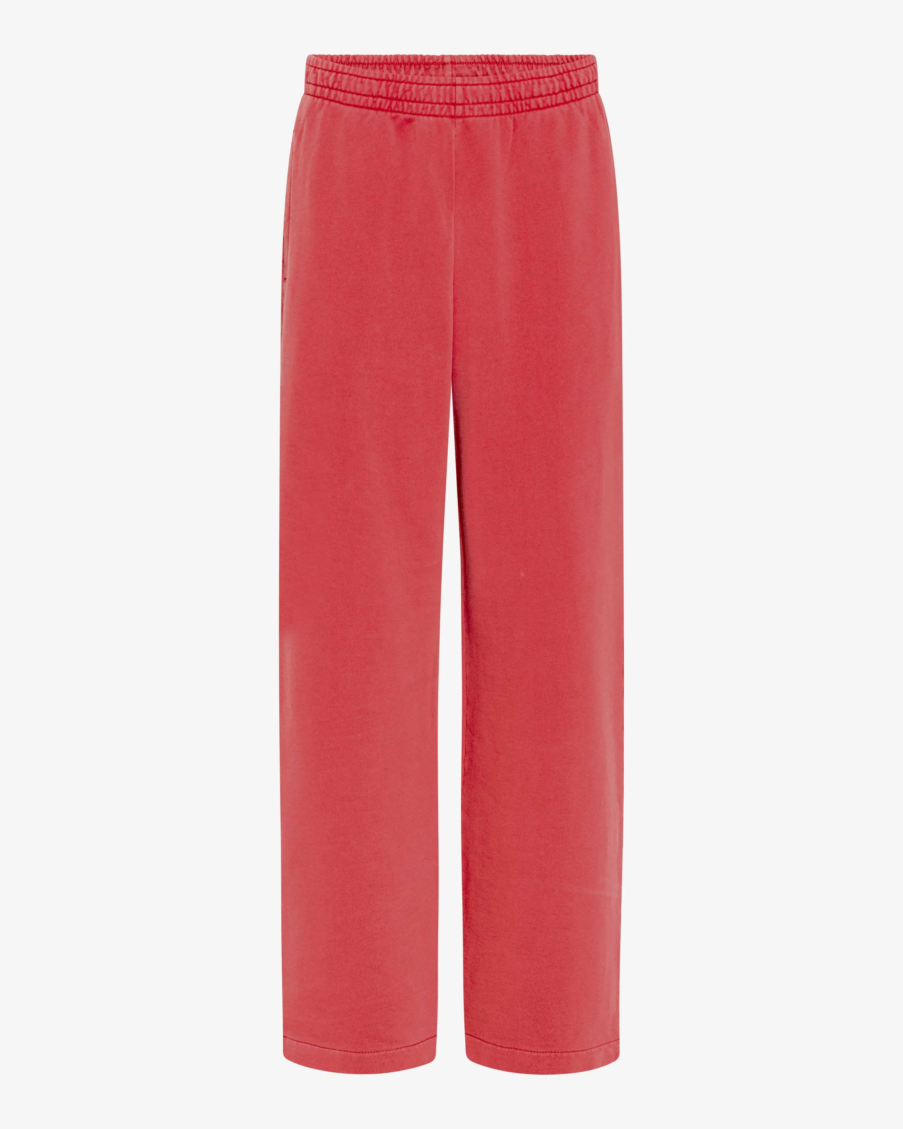 Organic Straight Leg Sweatpants - Faded Red sold by Colorful Standard