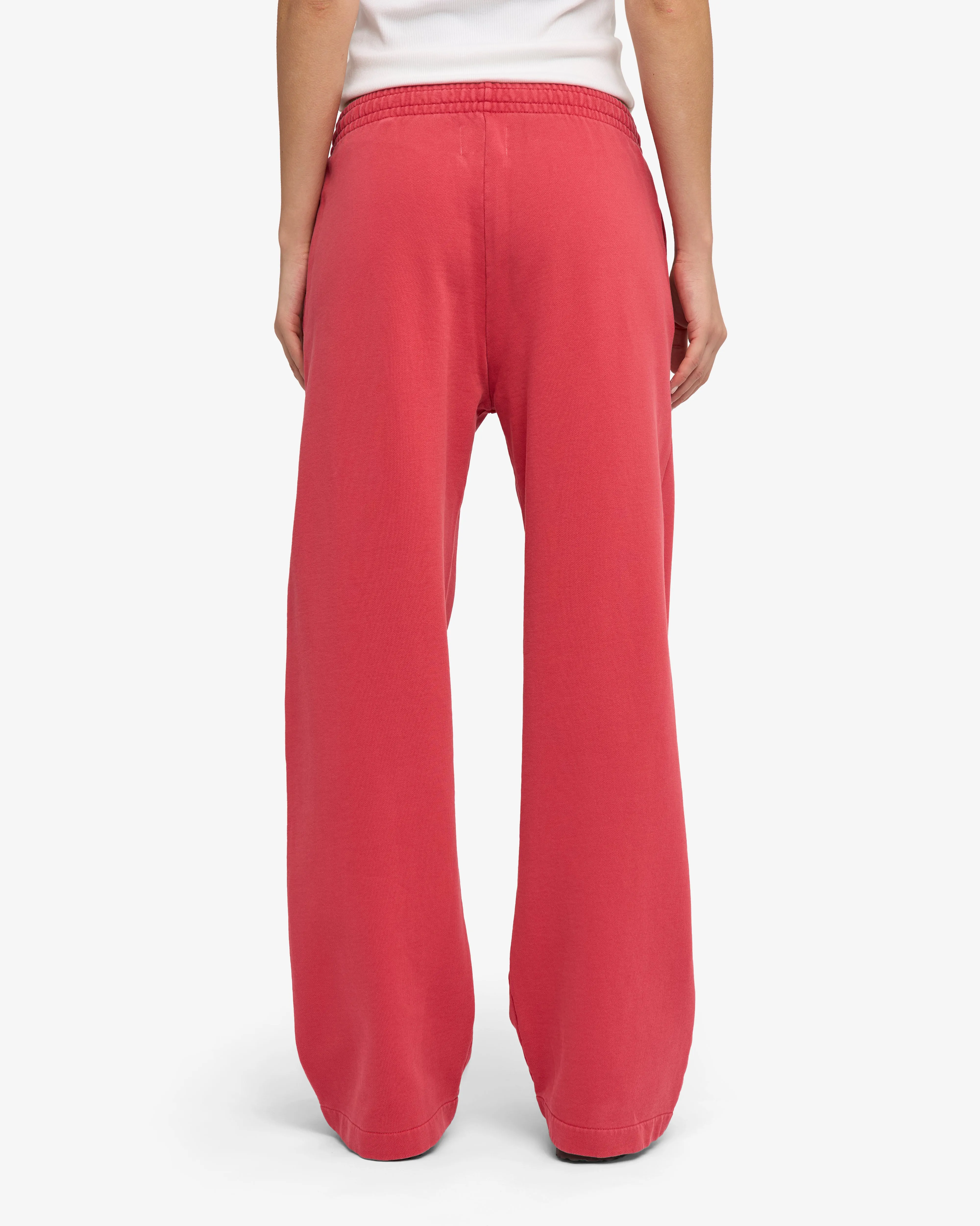 Organic Straight Leg Sweatpants - Faded Red sold by Colorful Standard product image thumbnail 5