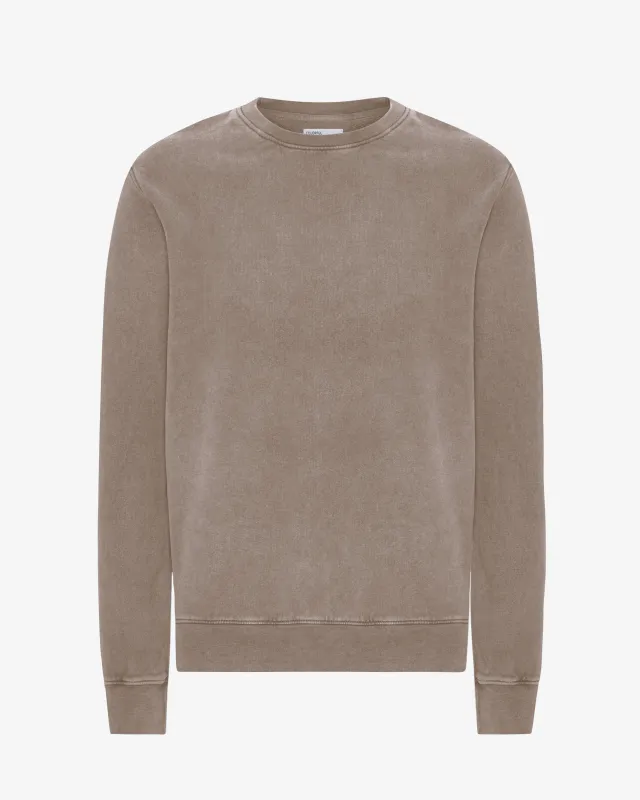 Classic Organic Crew - Faded Khaki made by Colorful Standard