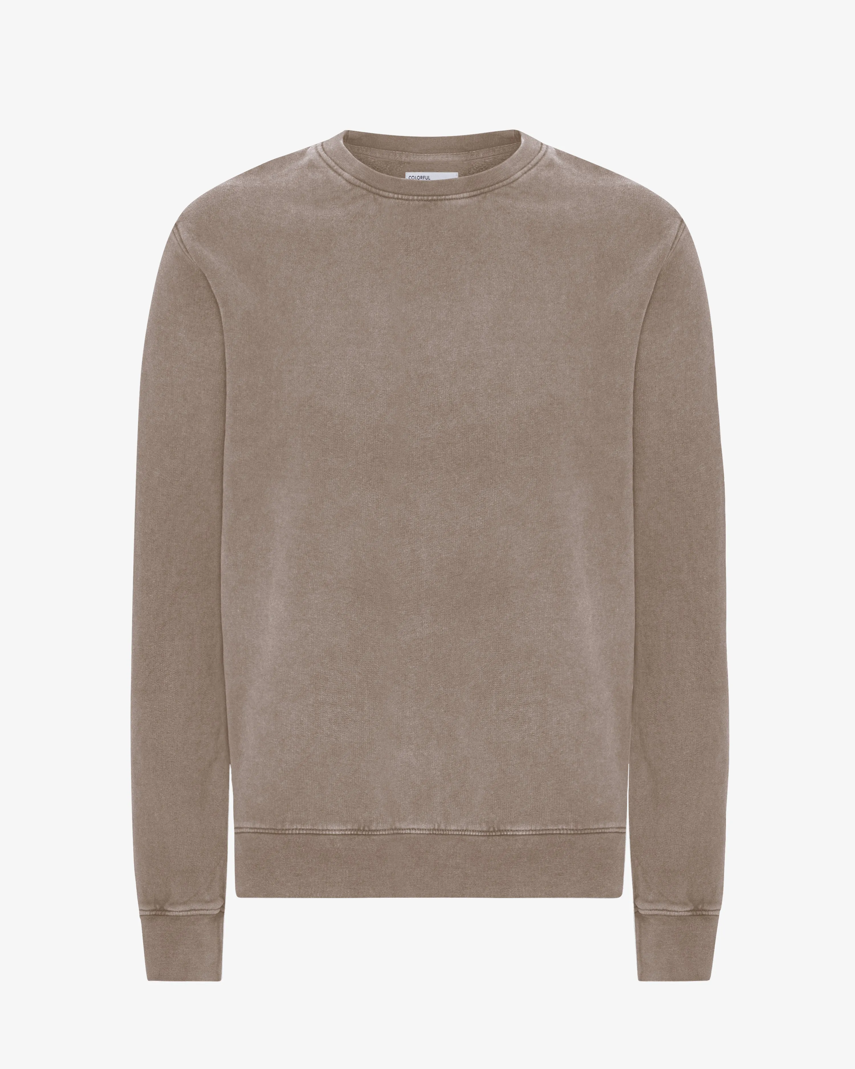 Classic Organic Crew - Faded Khaki sold by Colorful Standard