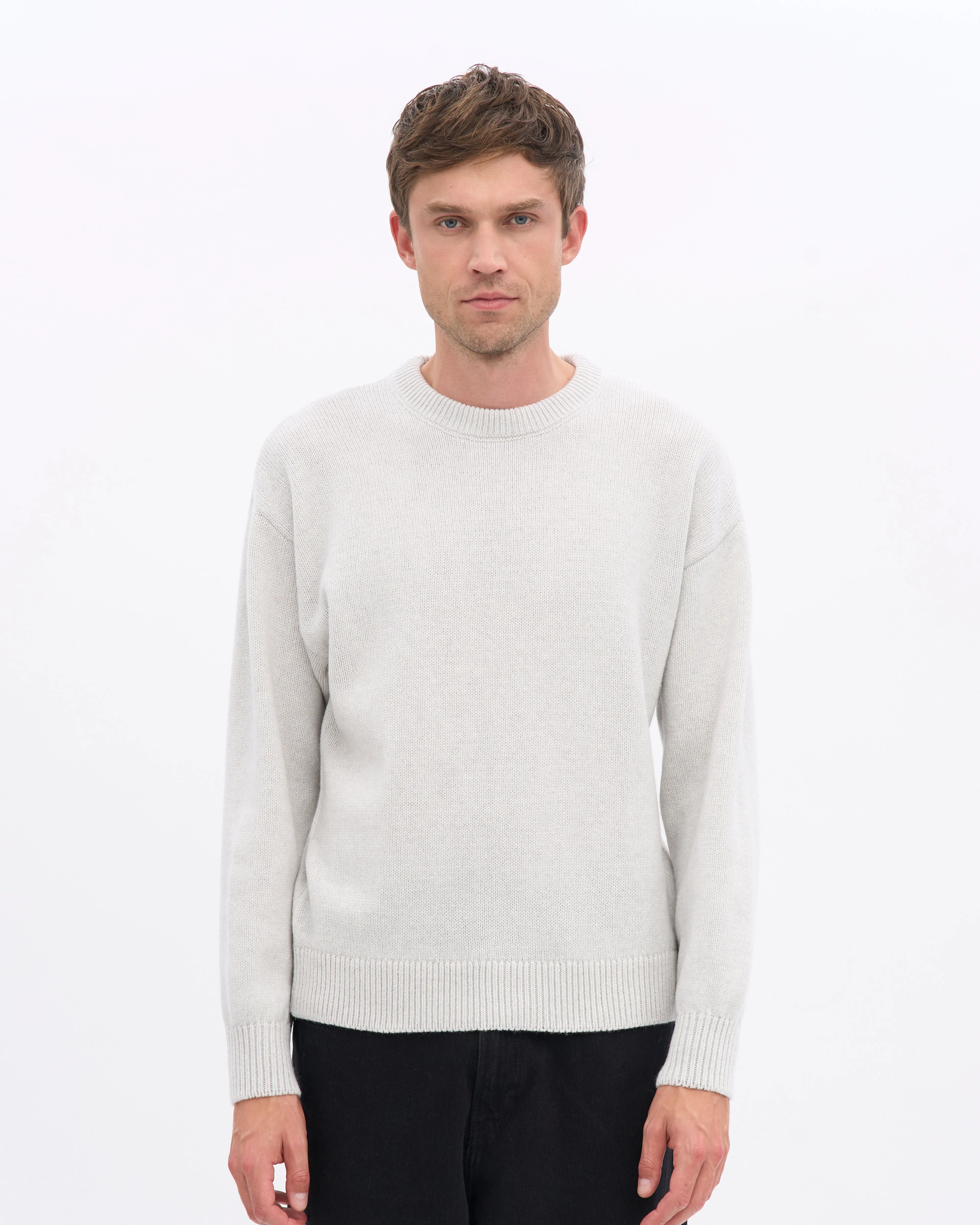 Classic Merino Wool Crew - Snow Melange sold by Colorful Standard product image thumbnail 2