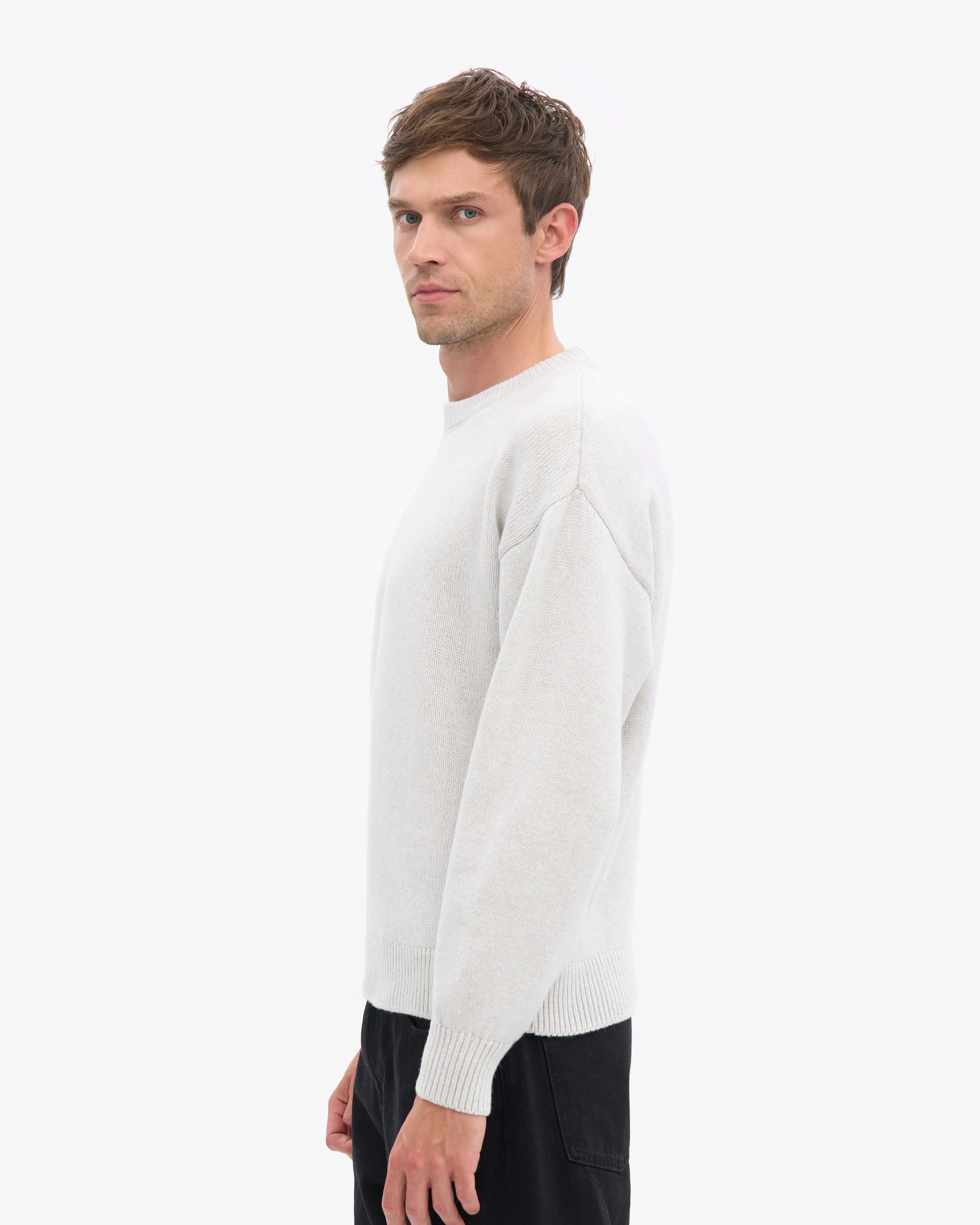Classic Merino Wool Crew - Snow Melange sold by Colorful Standard product image thumbnail 3