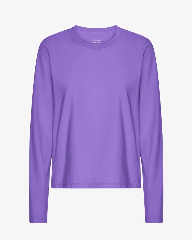 Women Organic LS T-Shirt - Ultra Violet made by Colorful Standard