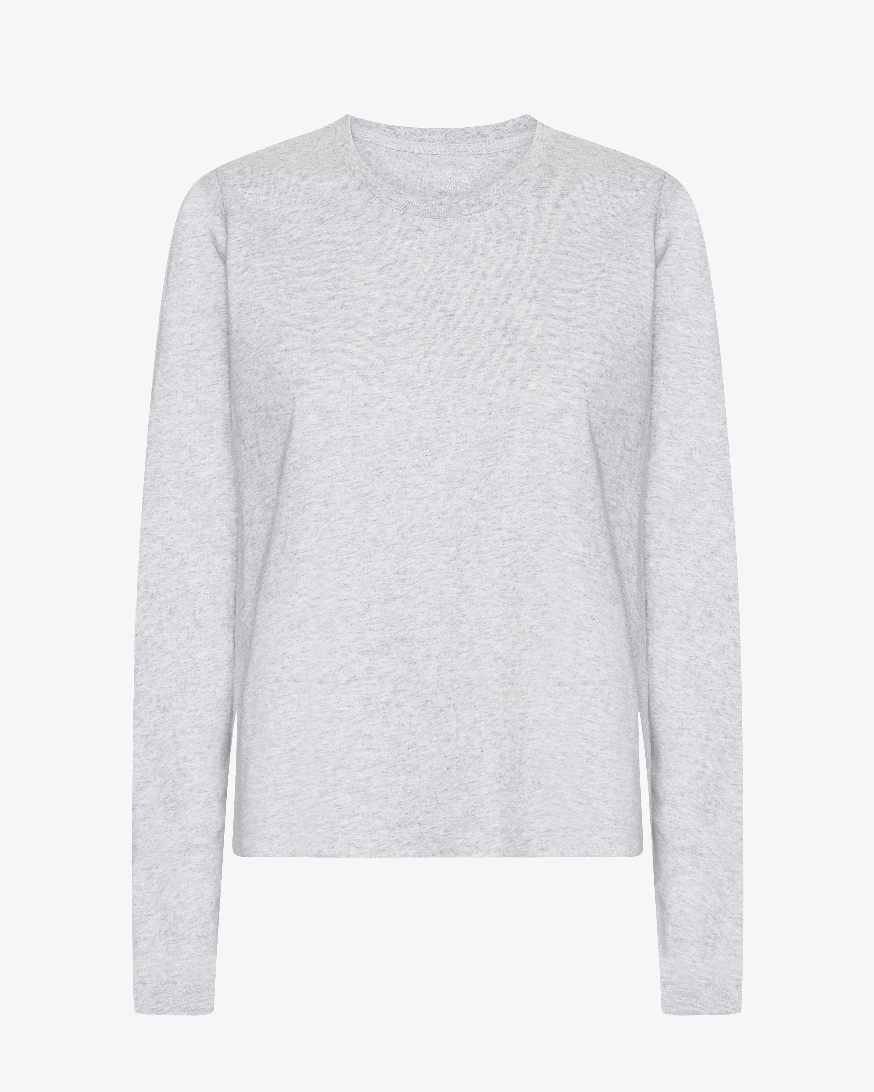 Women Organic LS T-Shirt - Snow Melange sold by Colorful Standard