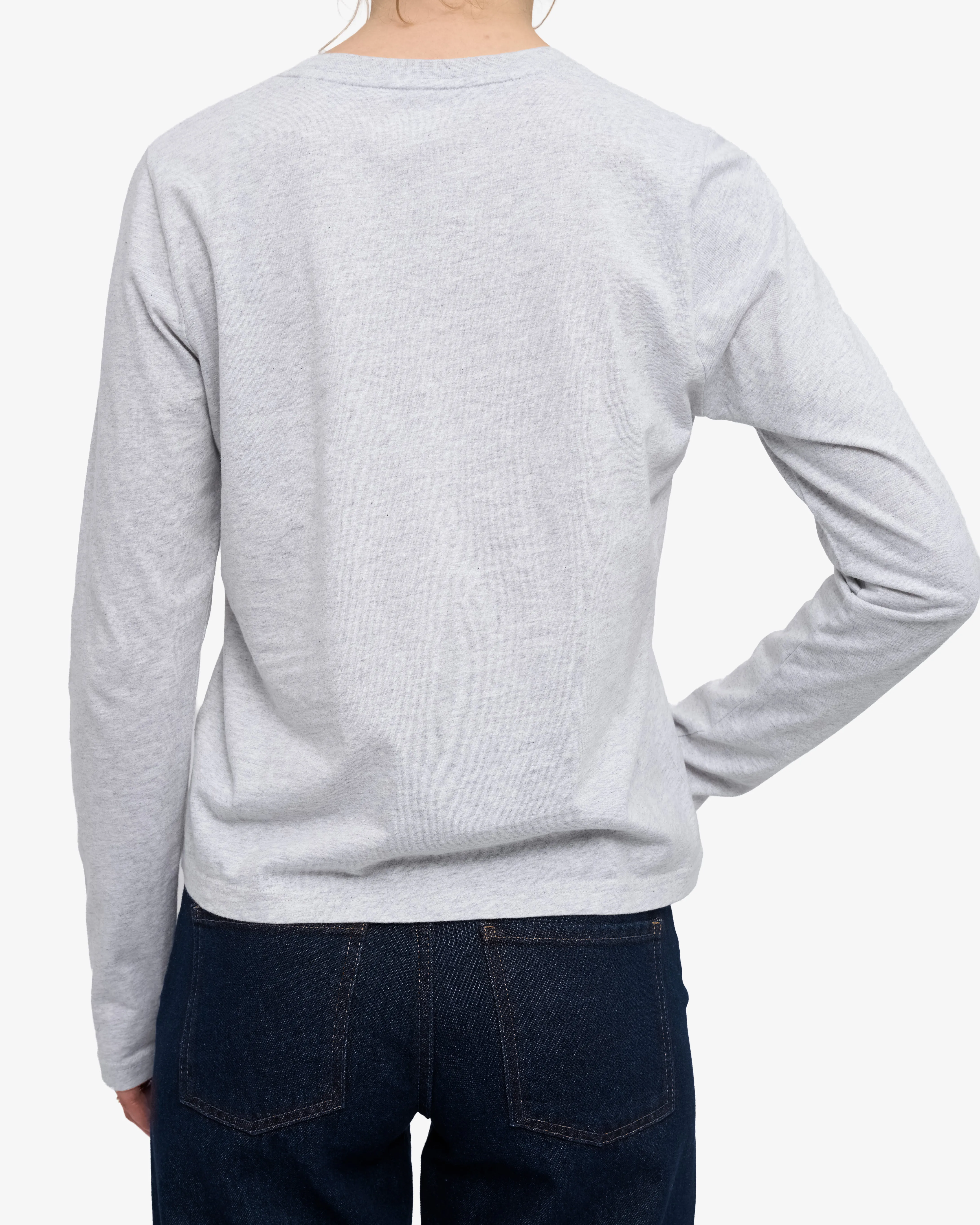 Women Organic LS T-Shirt - Snow Melange sold by Colorful Standard product image thumbnail 3