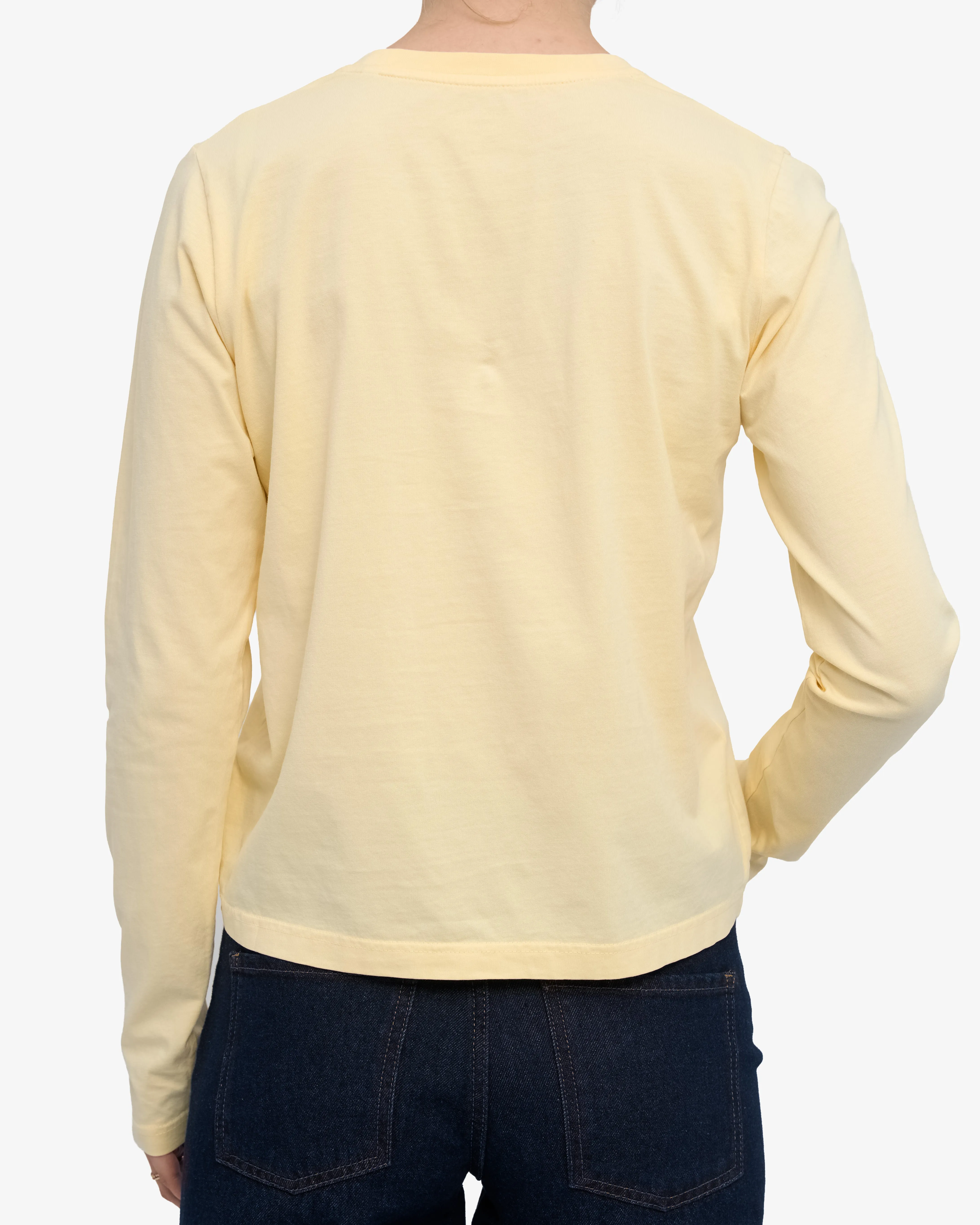 Women Organic LS T-Shirt - Soft Yellow sold by Colorful Standard product image thumbnail 3