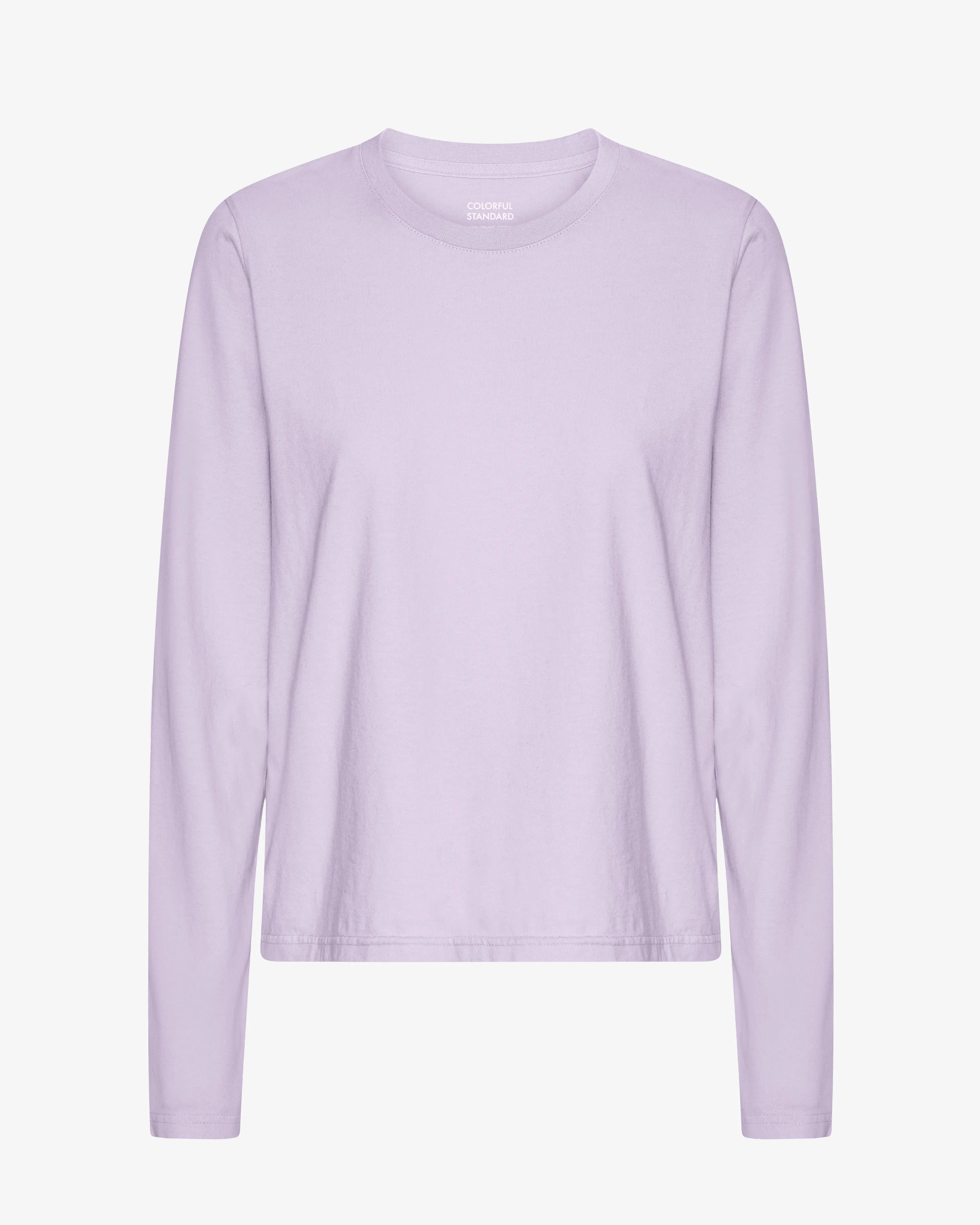 Women Organic LS T-Shirt - Soft Lavender sold by Colorful Standard