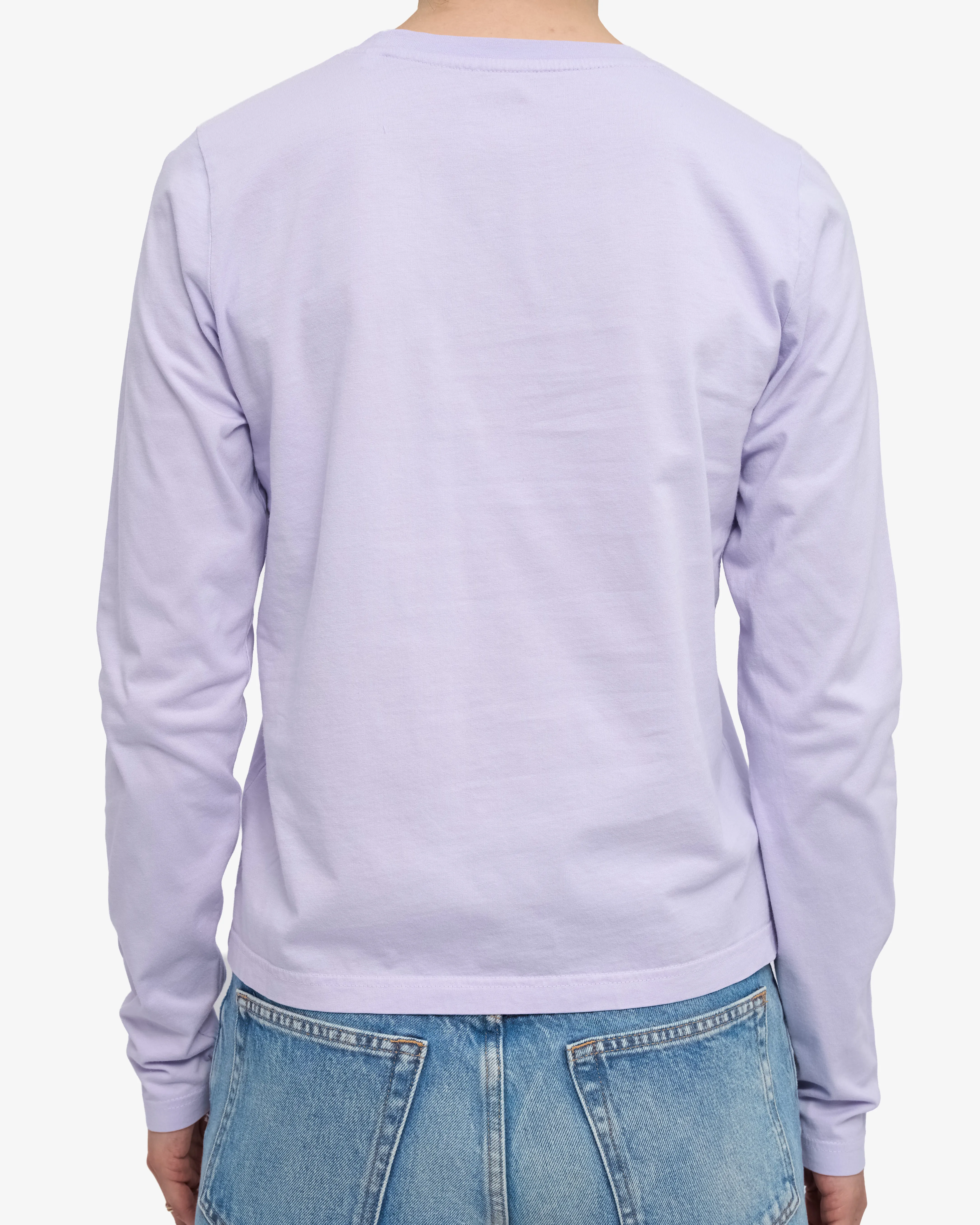 Women Organic LS T-Shirt - Soft Lavender sold by Colorful Standard product image thumbnail 3