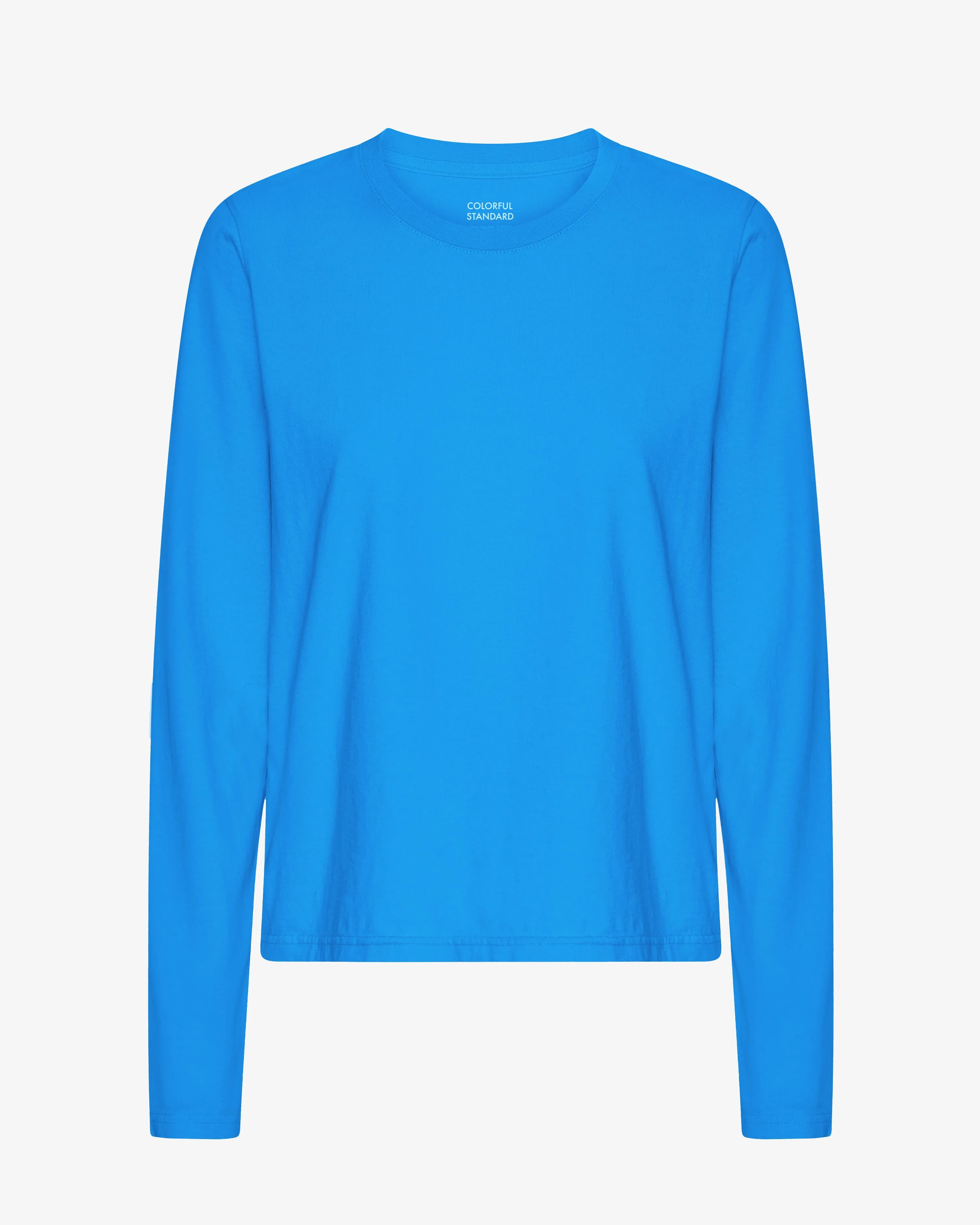 Women Organic LS T-Shirt - Pacific Blue sold by Colorful Standard