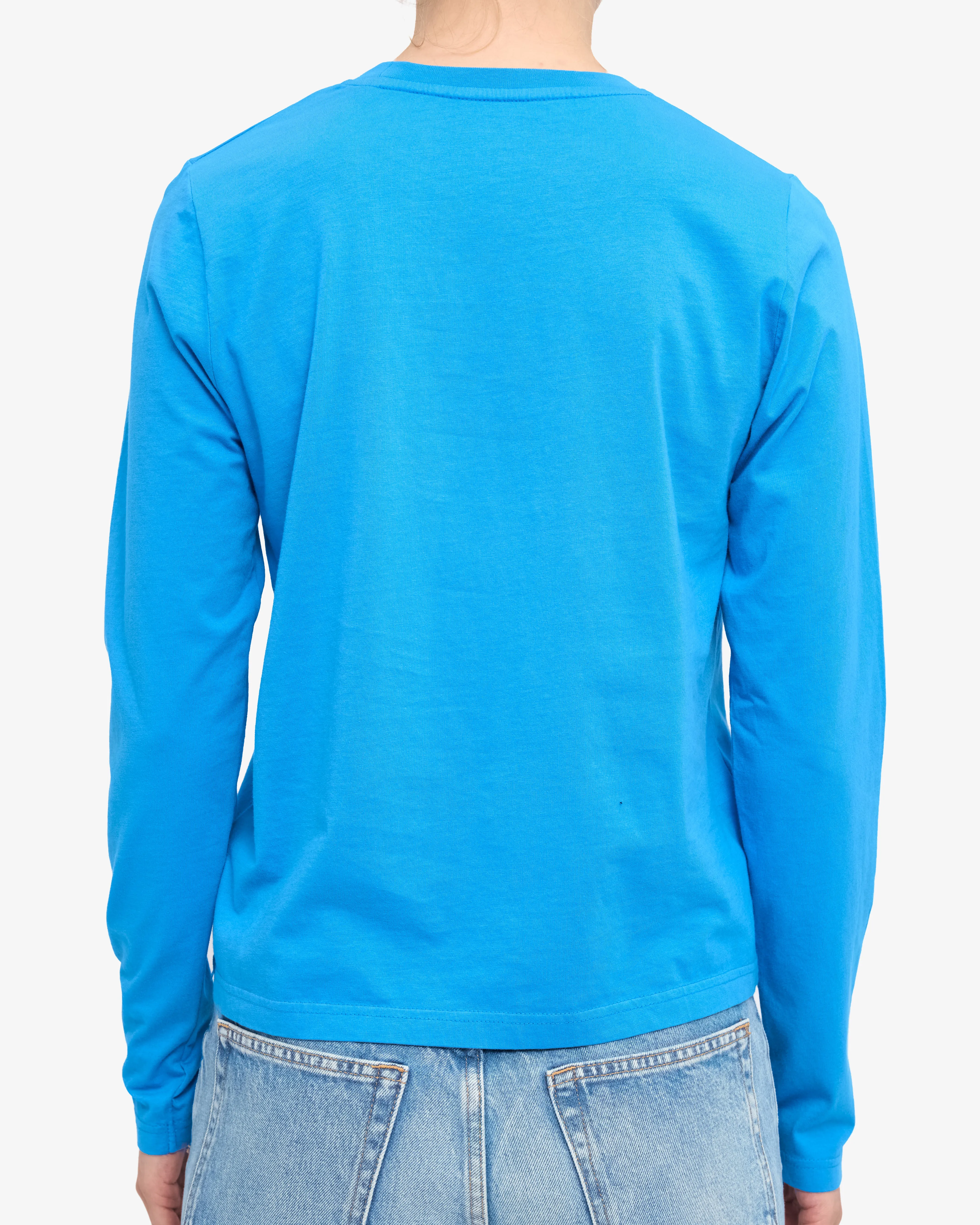 Women Organic LS T-Shirt - Pacific Blue sold by Colorful Standard product image thumbnail 3