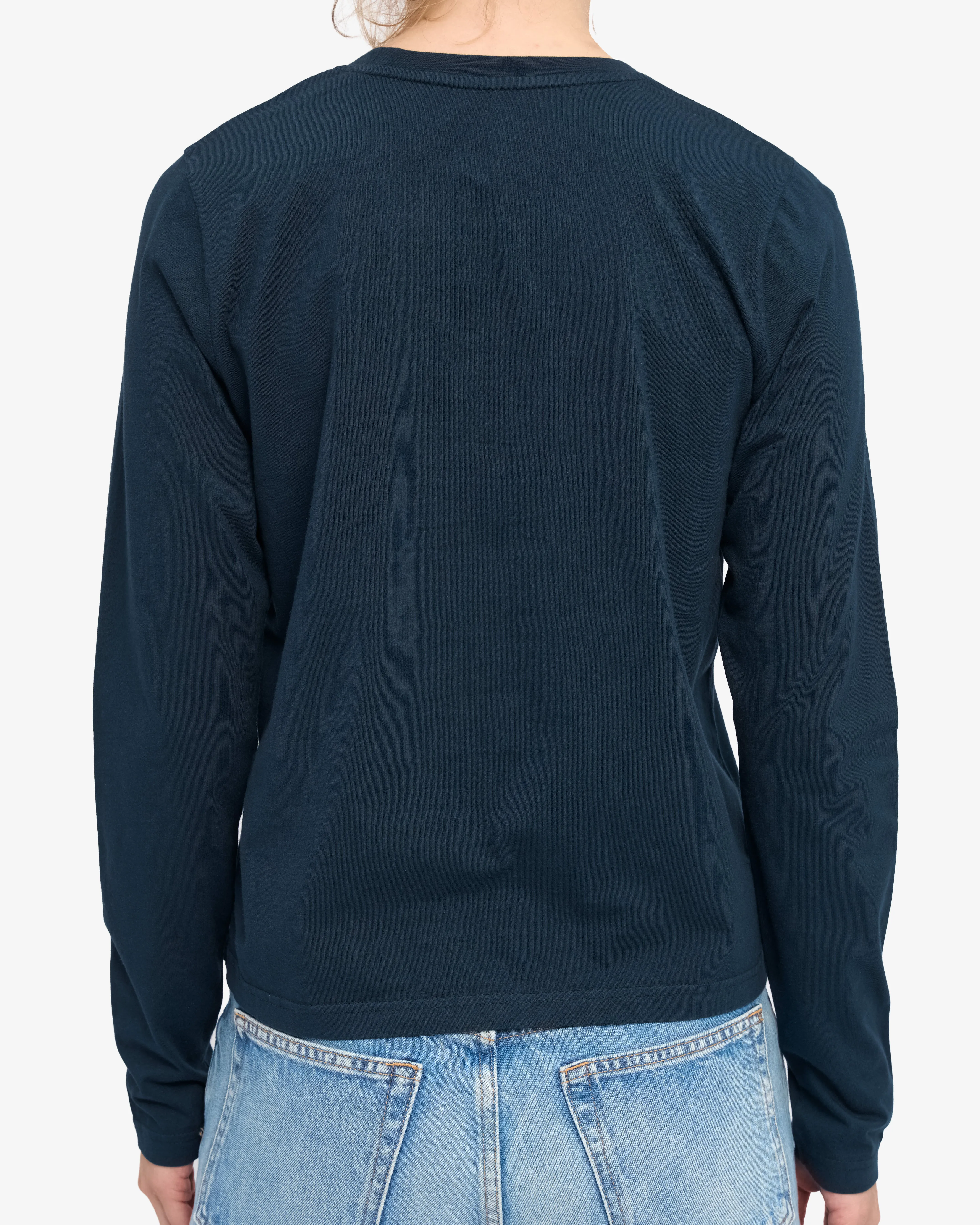 Women Organic LS T-Shirt - Navy Blue sold by Colorful Standard product image thumbnail 3