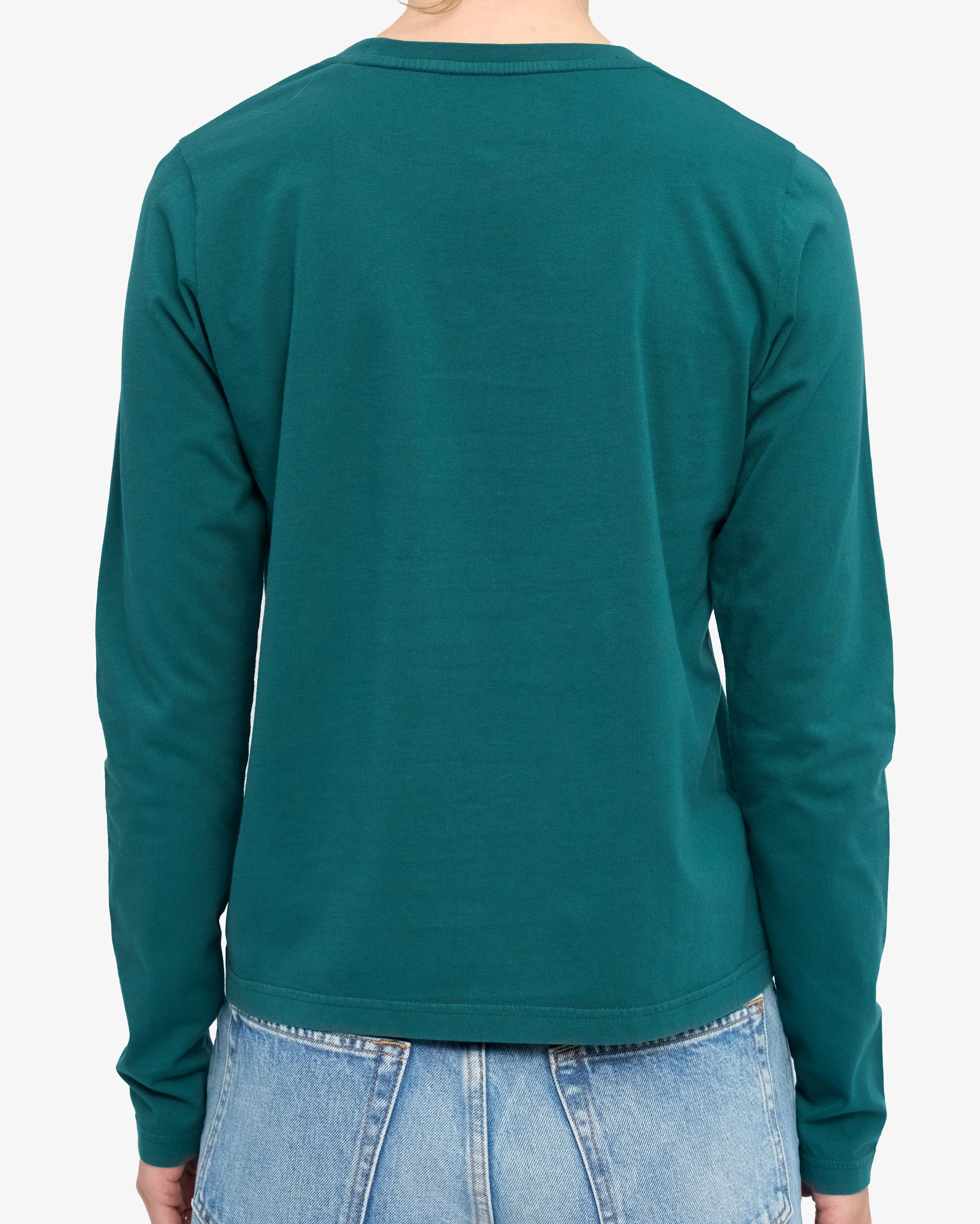 Women Organic LS T-Shirt - Ocean Green sold by Colorful Standard product image thumbnail 3