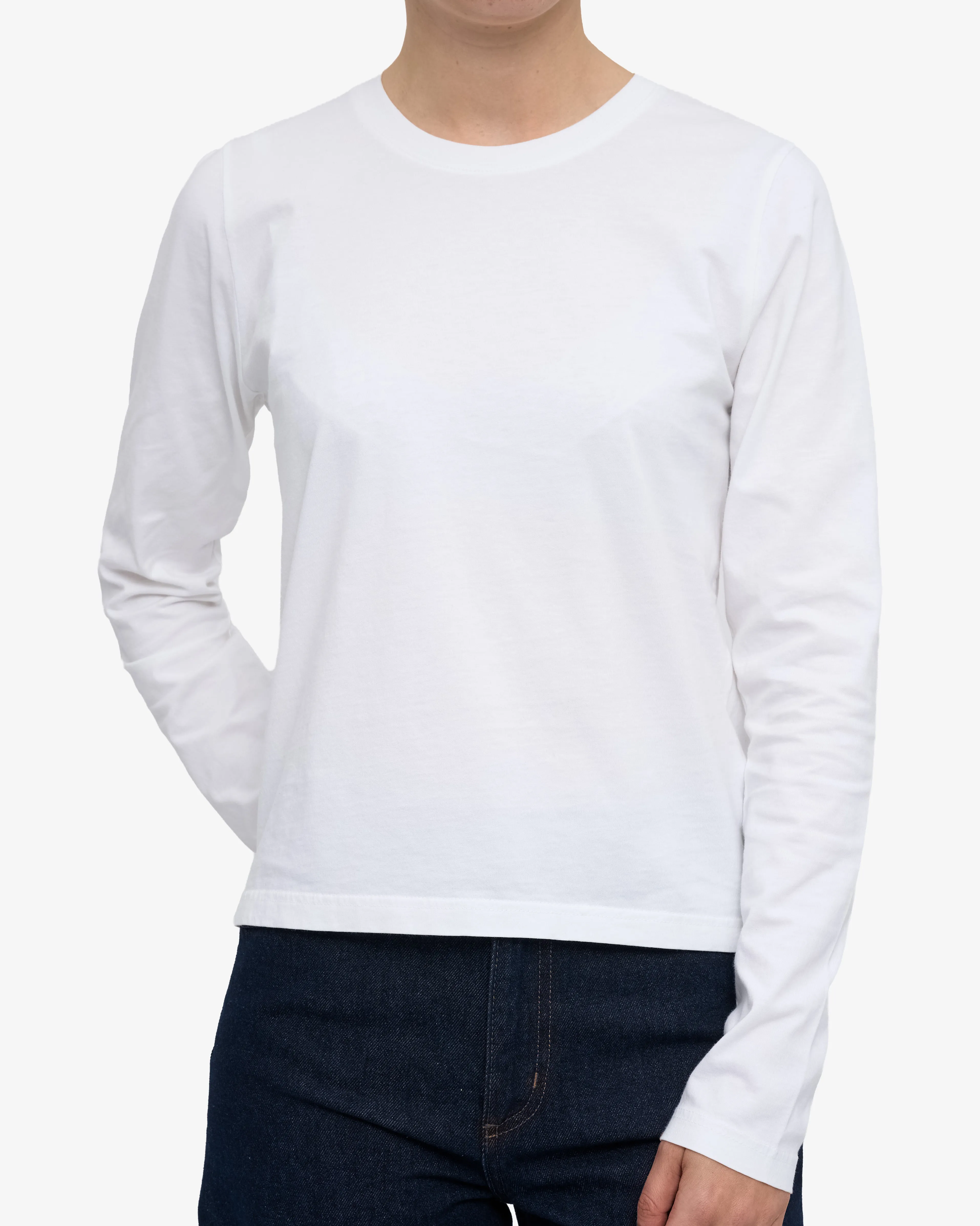 Women Organic LS T-Shirt - Optical White sold by Colorful Standard product image thumbnail 2