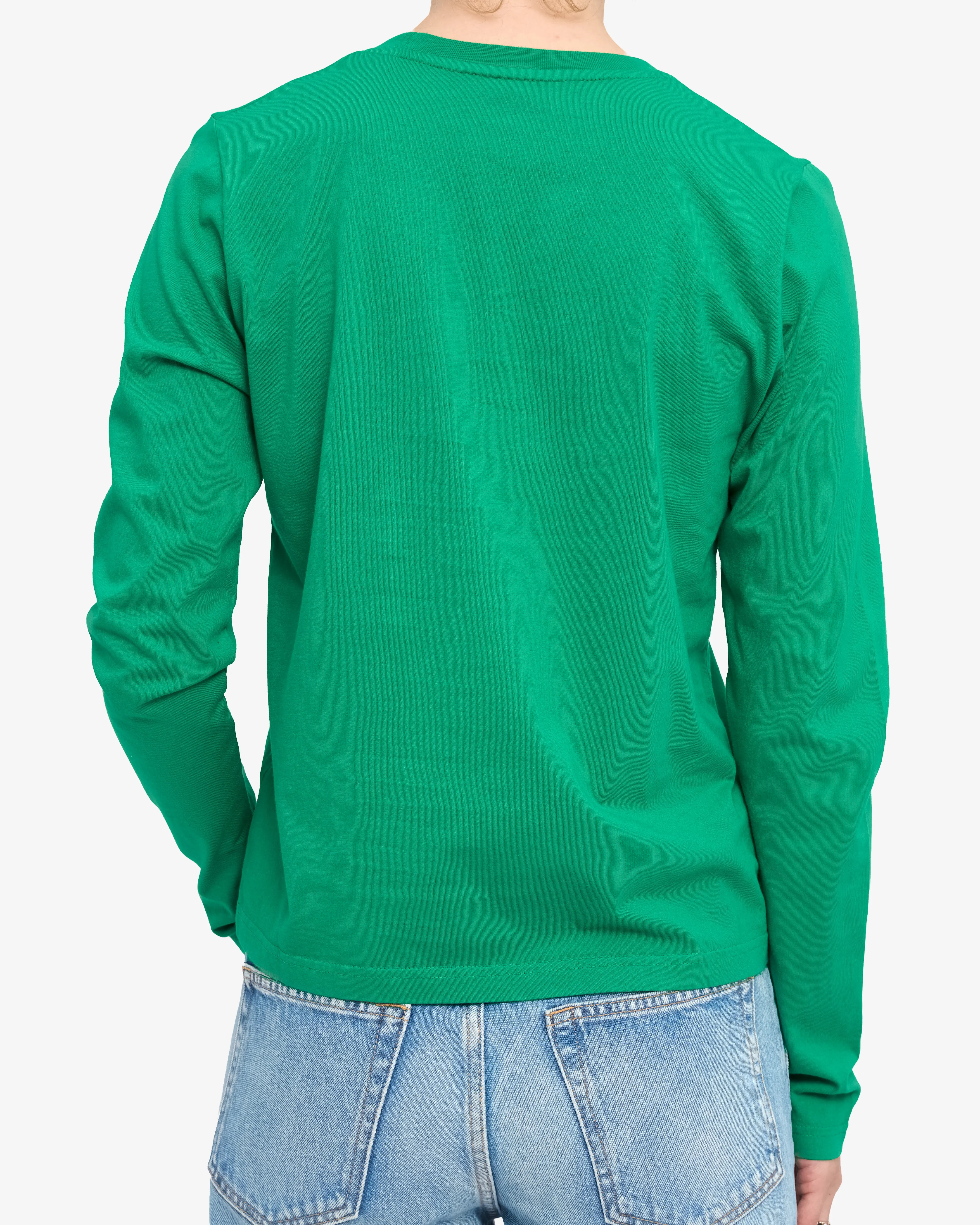 Women Organic LS T-Shirt - Kelly Green sold by Colorful Standard product image thumbnail 3