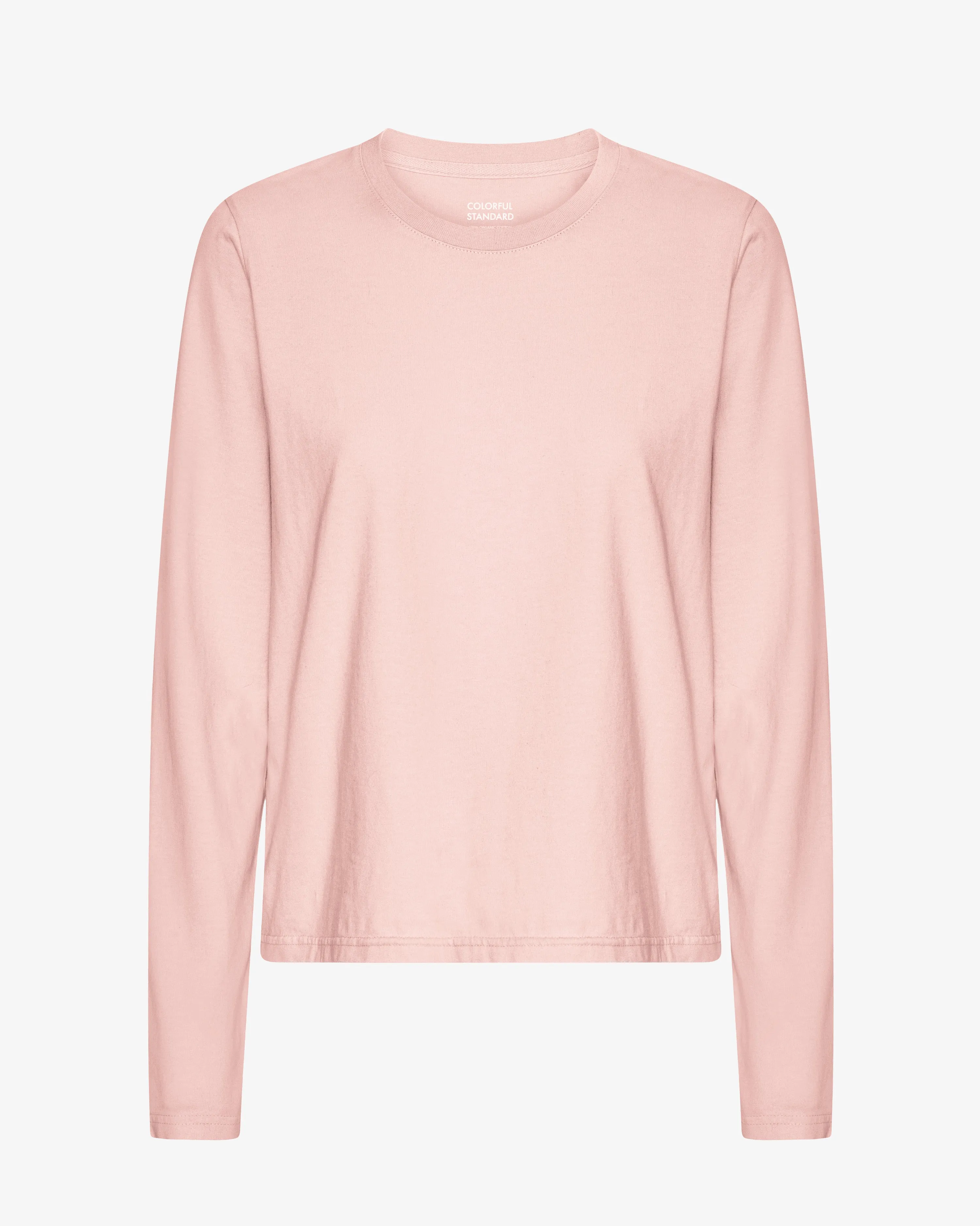 Women Organic LS T-Shirt - Faded Pink sold by Colorful Standard