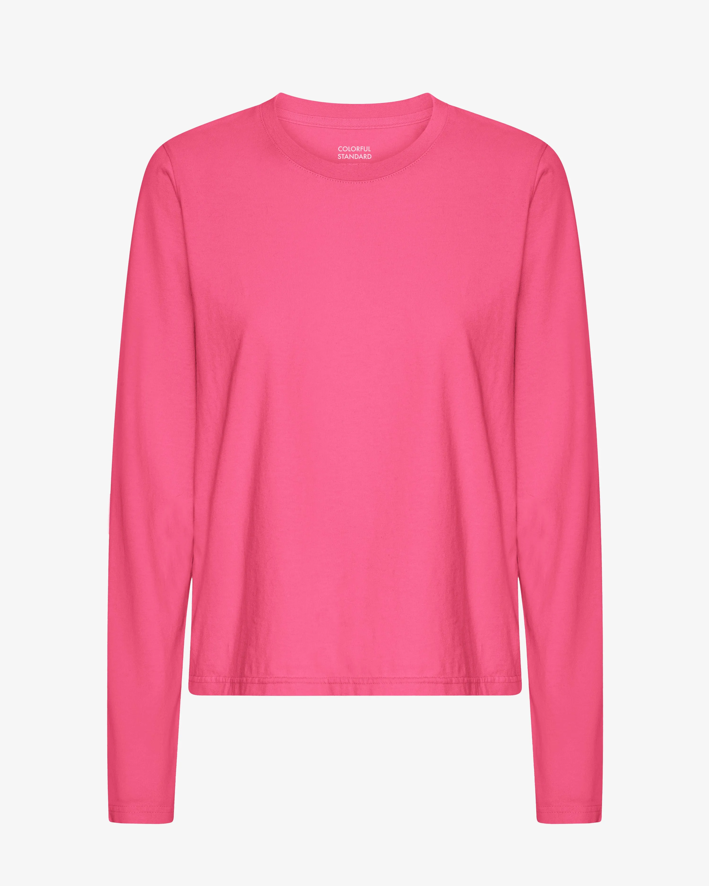 Women Organic LS T-Shirt - Bubblegum Pink sold by Colorful Standard