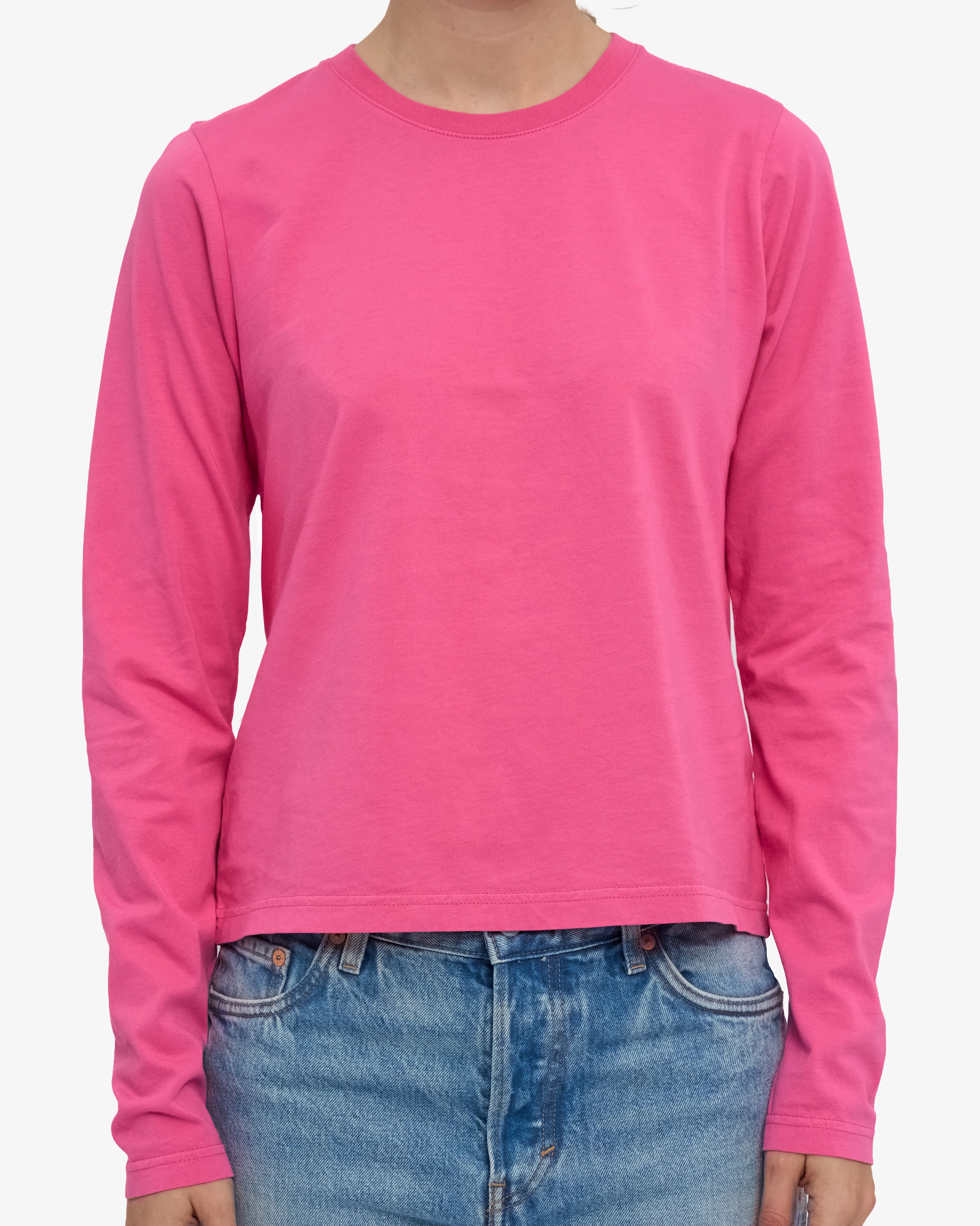 Women Organic LS T-Shirt - Bubblegum Pink sold by Colorful Standard product image thumbnail 2