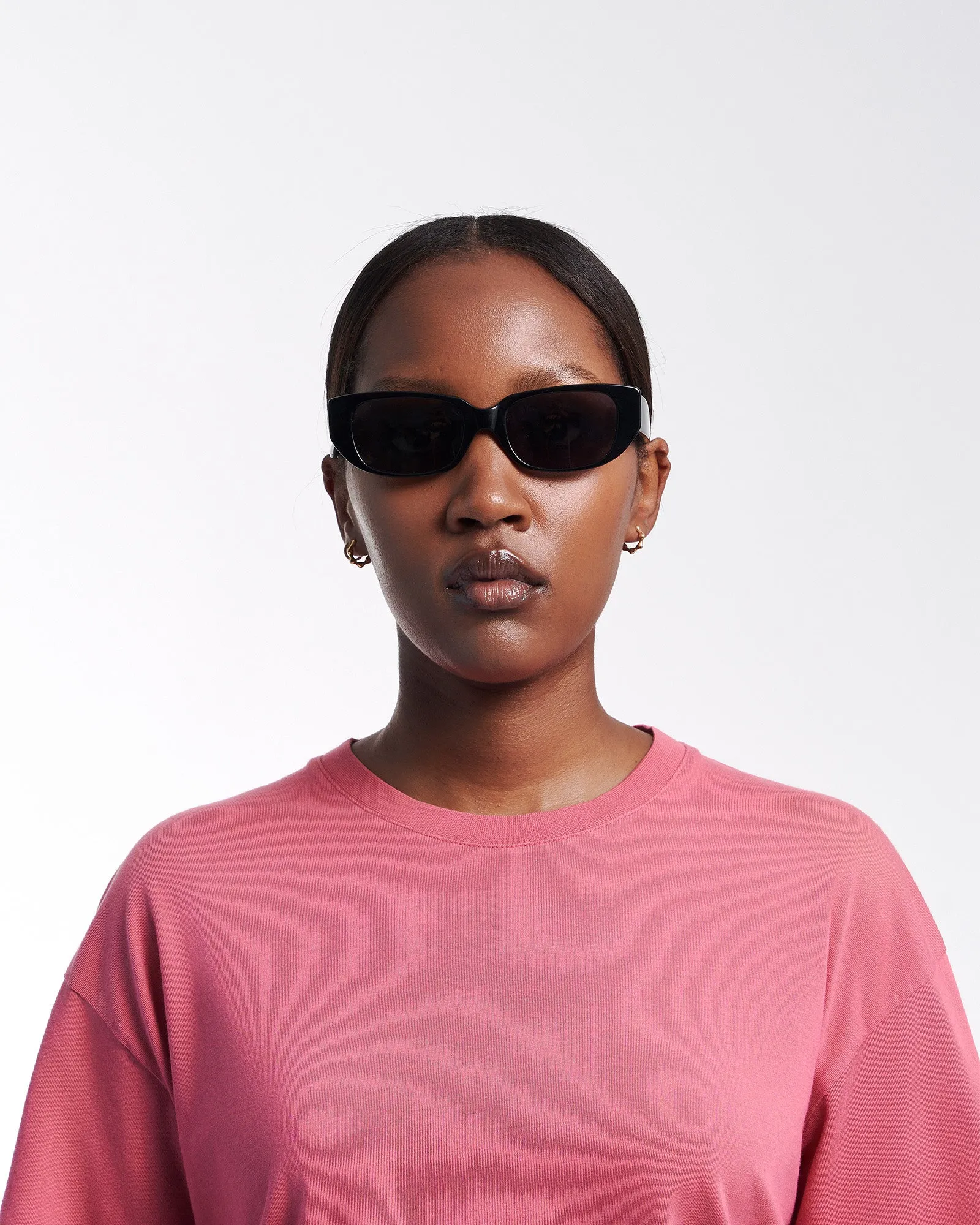 Sunglass 10 - Deep Black Solid - Lavender sold by Colorful Standard product image thumbnail 2