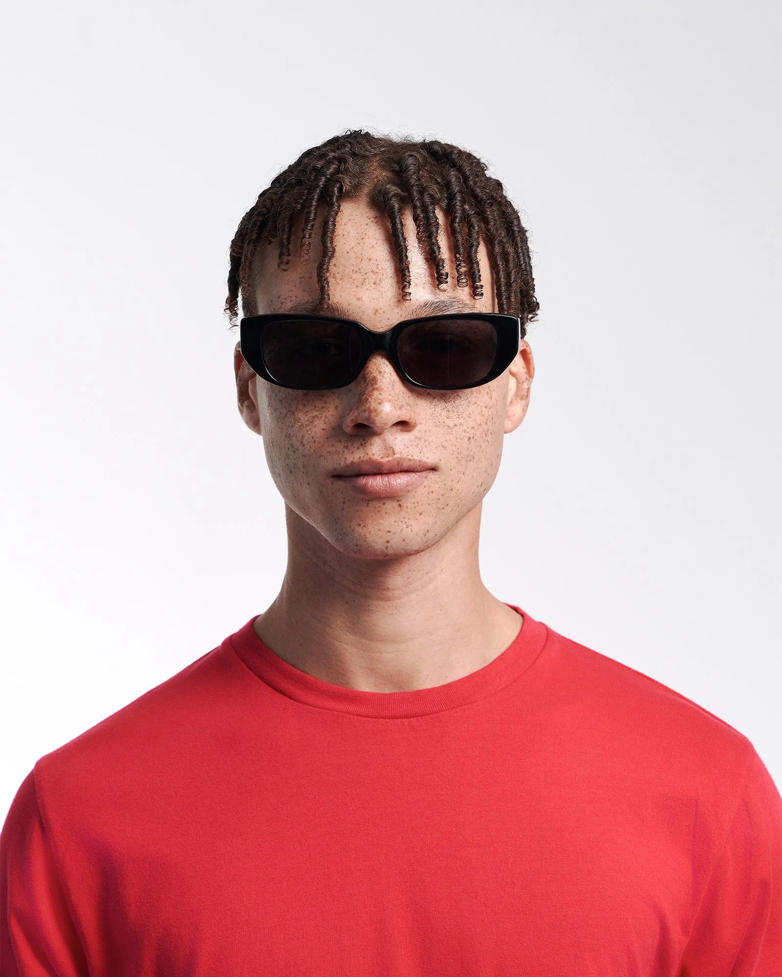 Sunglass 10 - Deep Black Solid - Lavender sold by Colorful Standard product image thumbnail 3