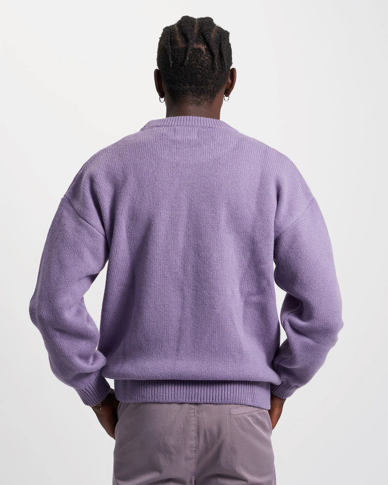 Oversized Merino Wool Crew - Heather Grey sold by Colorful Standard product image thumbnail 4