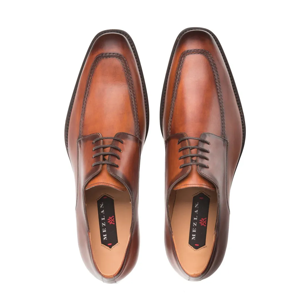Mezlan Men's Coventry Moc Toe Derby 9204 Cognac sold by J&Z Couture product image thumbnail 3