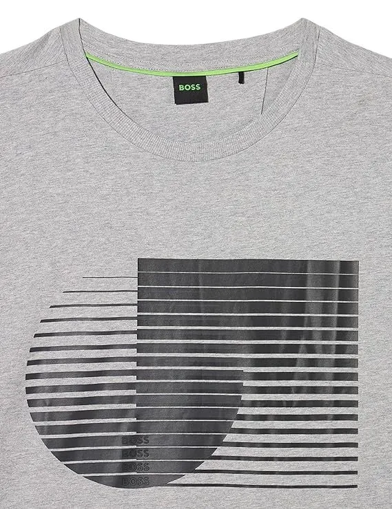 BOSS Graphic T-Shirt-Gray 50491337-059 sold by J&Z Couture product image thumbnail 2