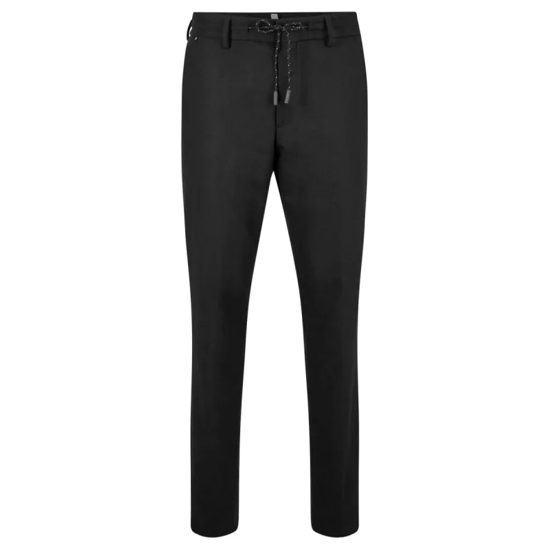 BOSS Men's Slim-Fit Trousers in Performance-Stretch Fabric in Black  50479918-001 sold by J&Z Couture