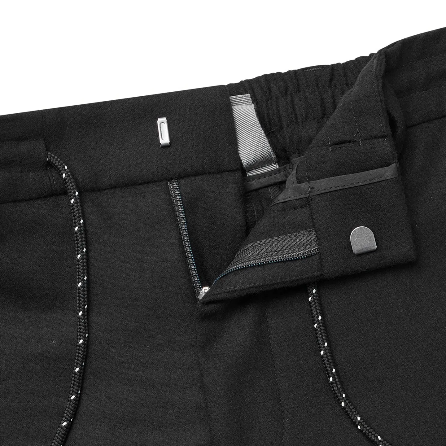 BOSS Men's Slim-Fit Trousers in Performance-Stretch Fabric in Black 50479918-001 sold by J&Z Couture product image thumbnail 4