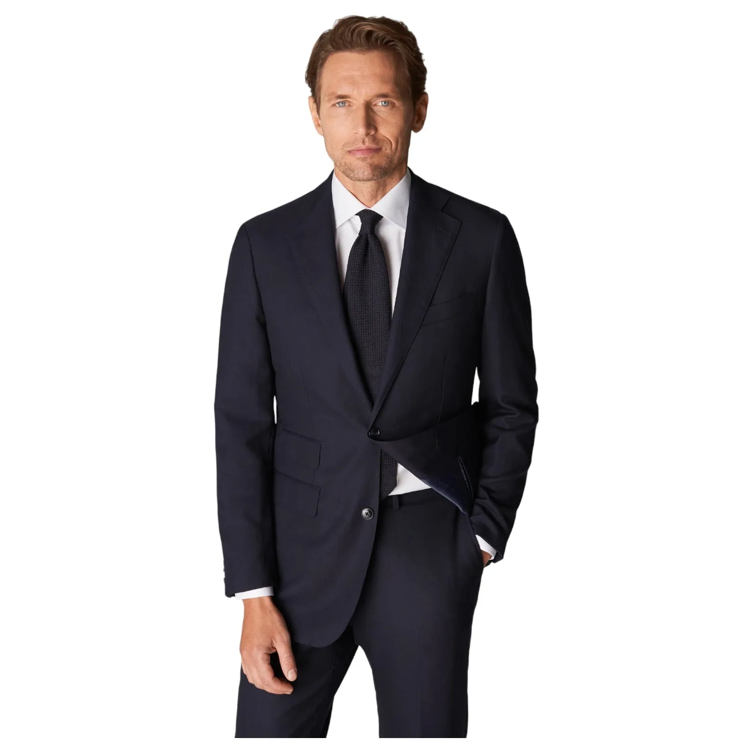 Eton White Signature Twill Cut Away Single Slim/Contemporary 300079511 00 sold by J&Z Couture product image thumbnail 5