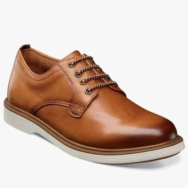Florsheim SUPACUSH JR.  Boys Plain Toe Oxford-Cognac  16630-221 made by Florsheim