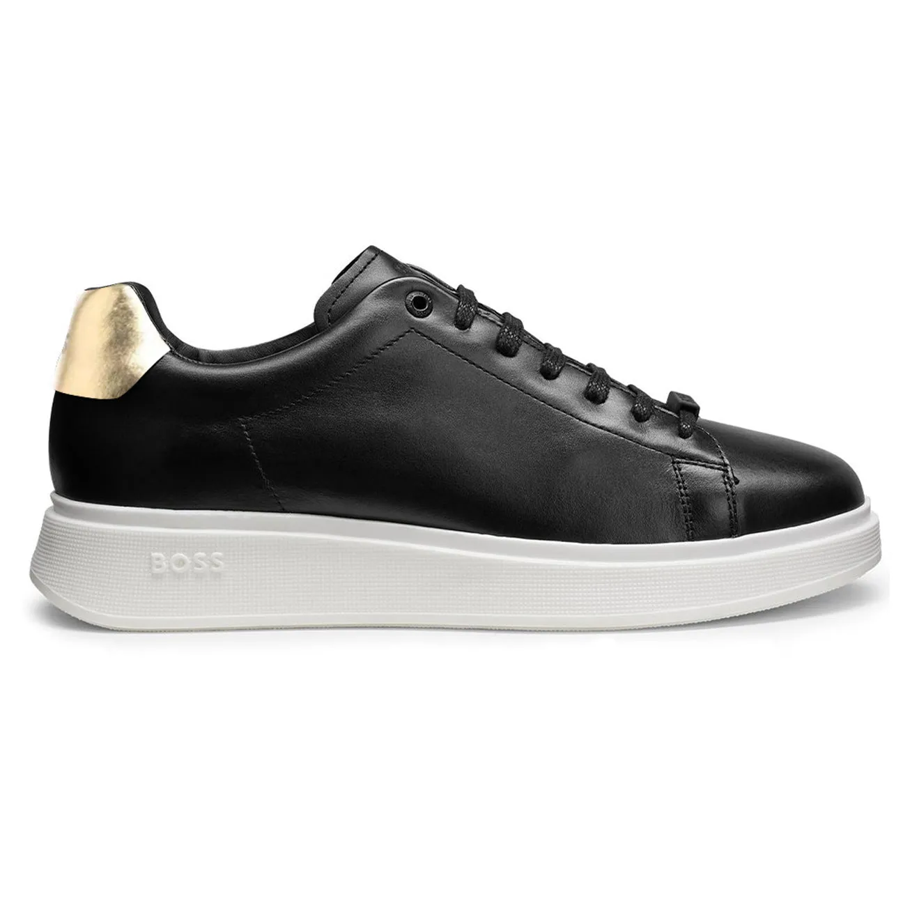 BOSS Men's Bulton Trainers in Black, White and Gold 50487257-007 sold by J&Z Couture product image thumbnail 2