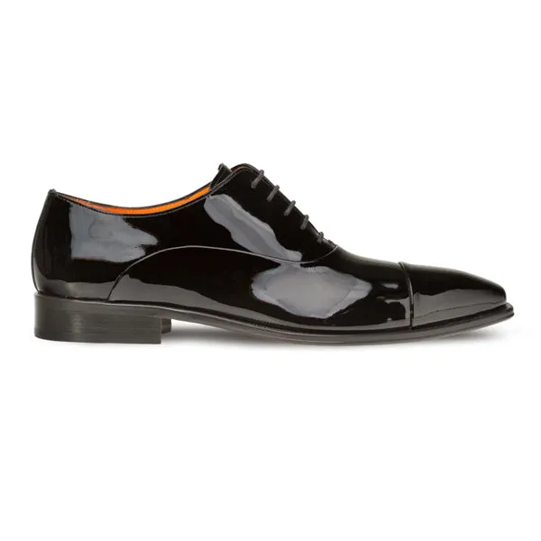 Mezlan Men's Patent Leather Formal Oxford Shoe E20264 Tux Black sold by J&Z Couture product image thumbnail 3