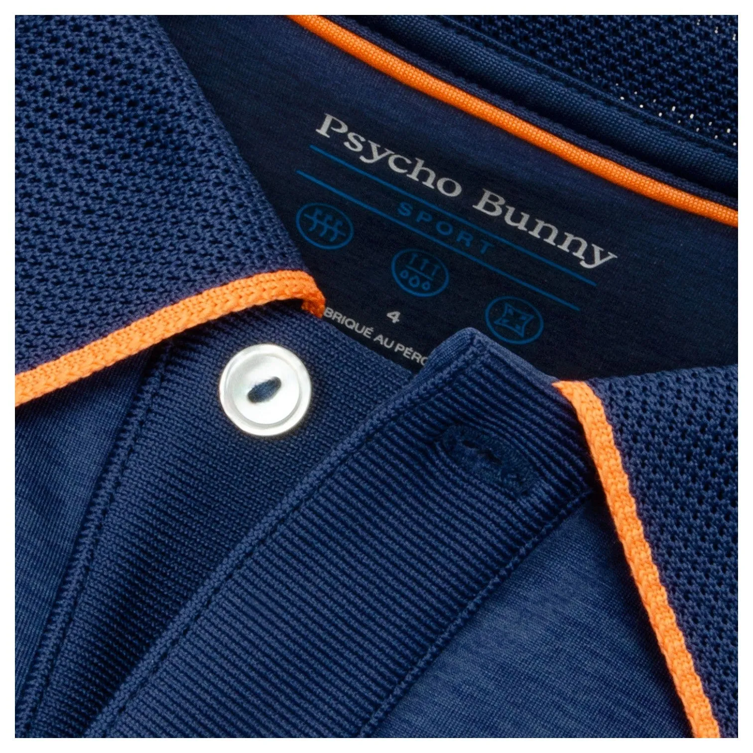 Psycho Bunny Angola Sport Polo B6K342B200 410 sold by J&Z Couture product image thumbnail 2