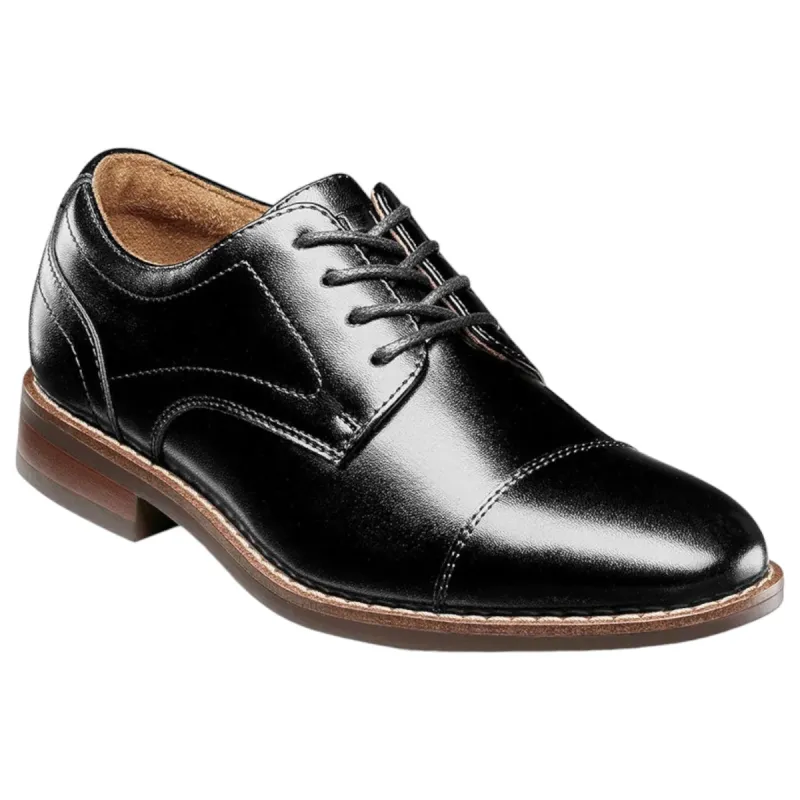 Florsheim Rucci CT OX, JR Boys Black Dress Shoes  16687 001 Black made by J&Z Couture