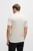 Boss Structured-Cotton Polo Shirt With Solid Trims  50518563 131 sold by J&Z Couture